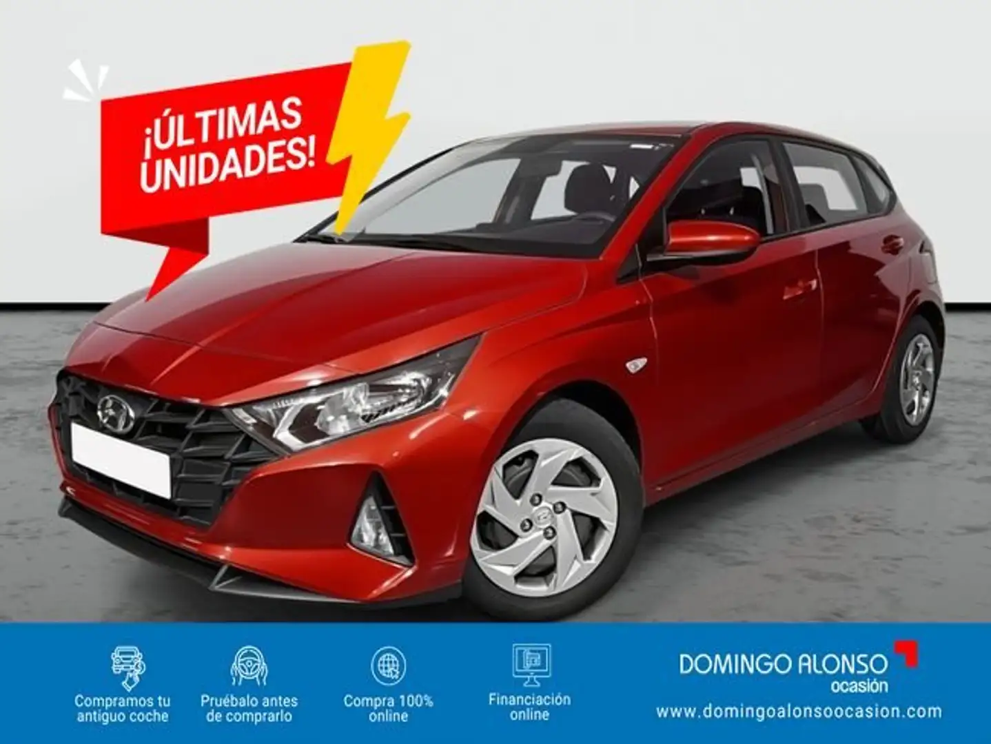 Hyundai i20 Nuevo 1.2 MPI 62 kW (84 CV) MT5 2WD Sense Rojo - 1