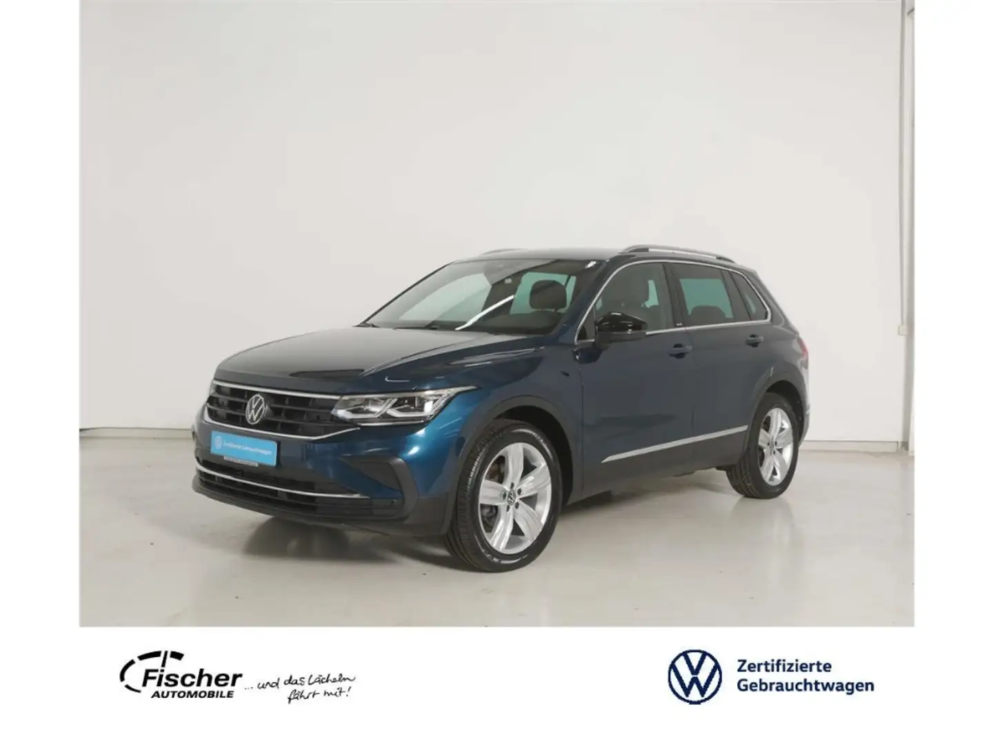 Volkswagen Tiguan 2.0 TDI 4Motion Move DSG NAV/LED/AHK/19'' Blau - 1