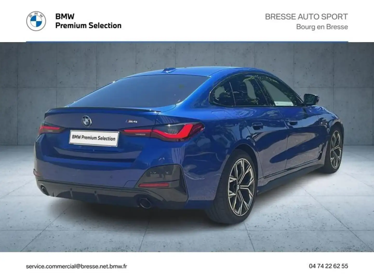 BMW 420 420dA xDrive 190ch M Sport Azul - 2