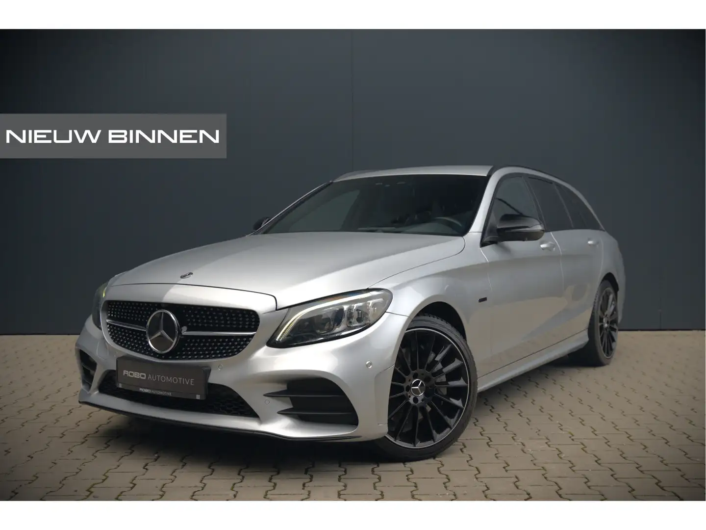Mercedes-Benz C 300 Estate e Business Solution AMG | Burmester | Carbo Zilver - 1