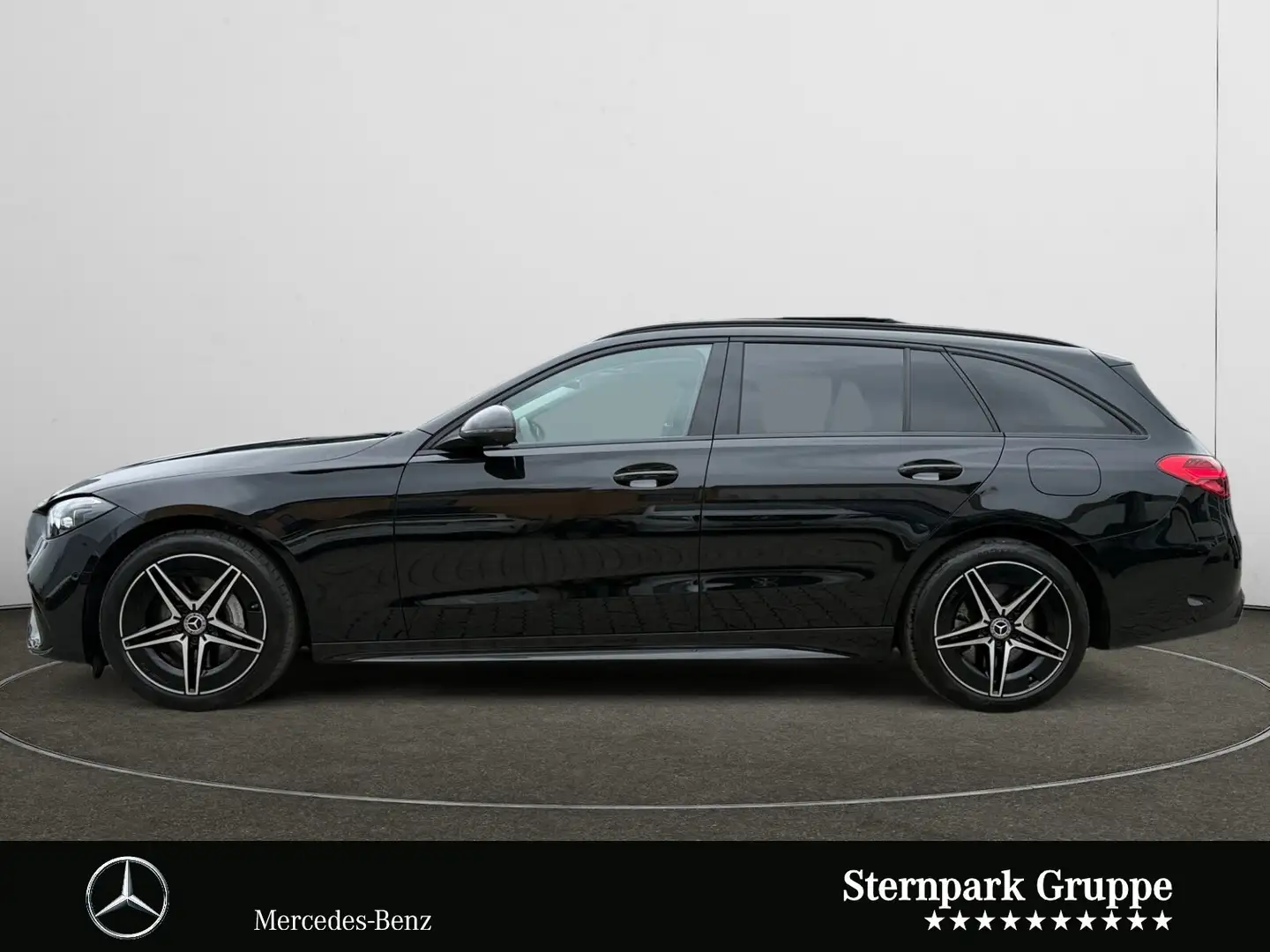 Mercedes-Benz C 300 C 300 de T AMG Night+Pano+AHK+Distro+Memo+360°+ Nero - 2