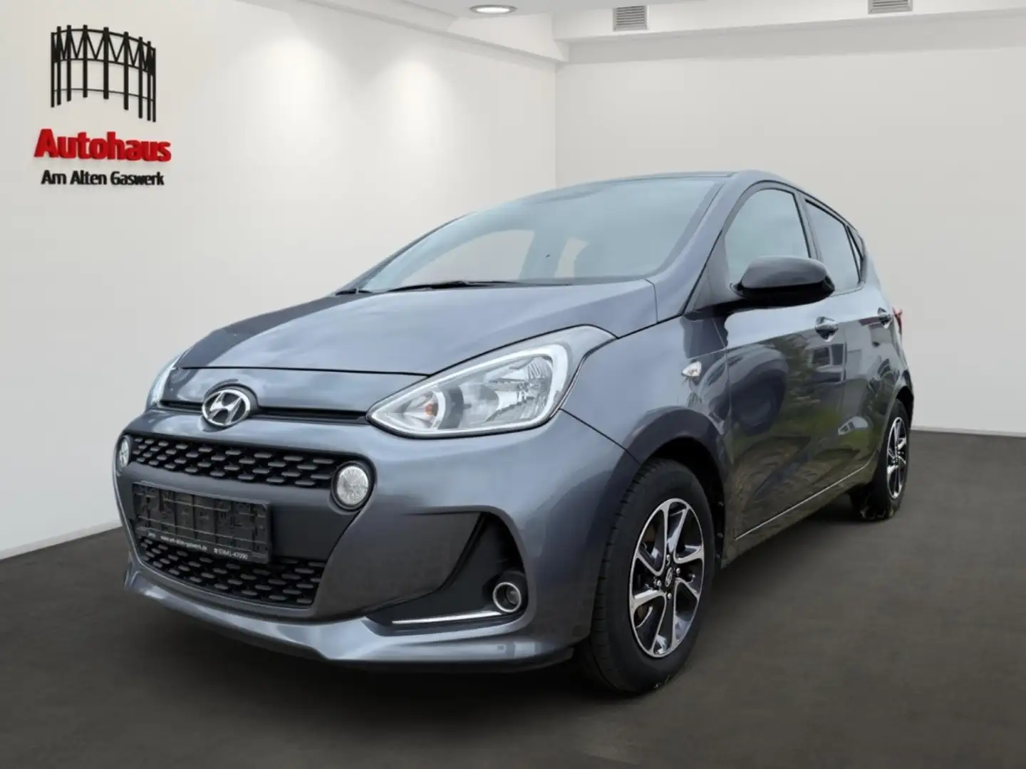 Hyundai i10 YES! 1.2 KLIMA+SITZHZG+LENKRADHZG+ALU+FREISPRECH Gris - 1
