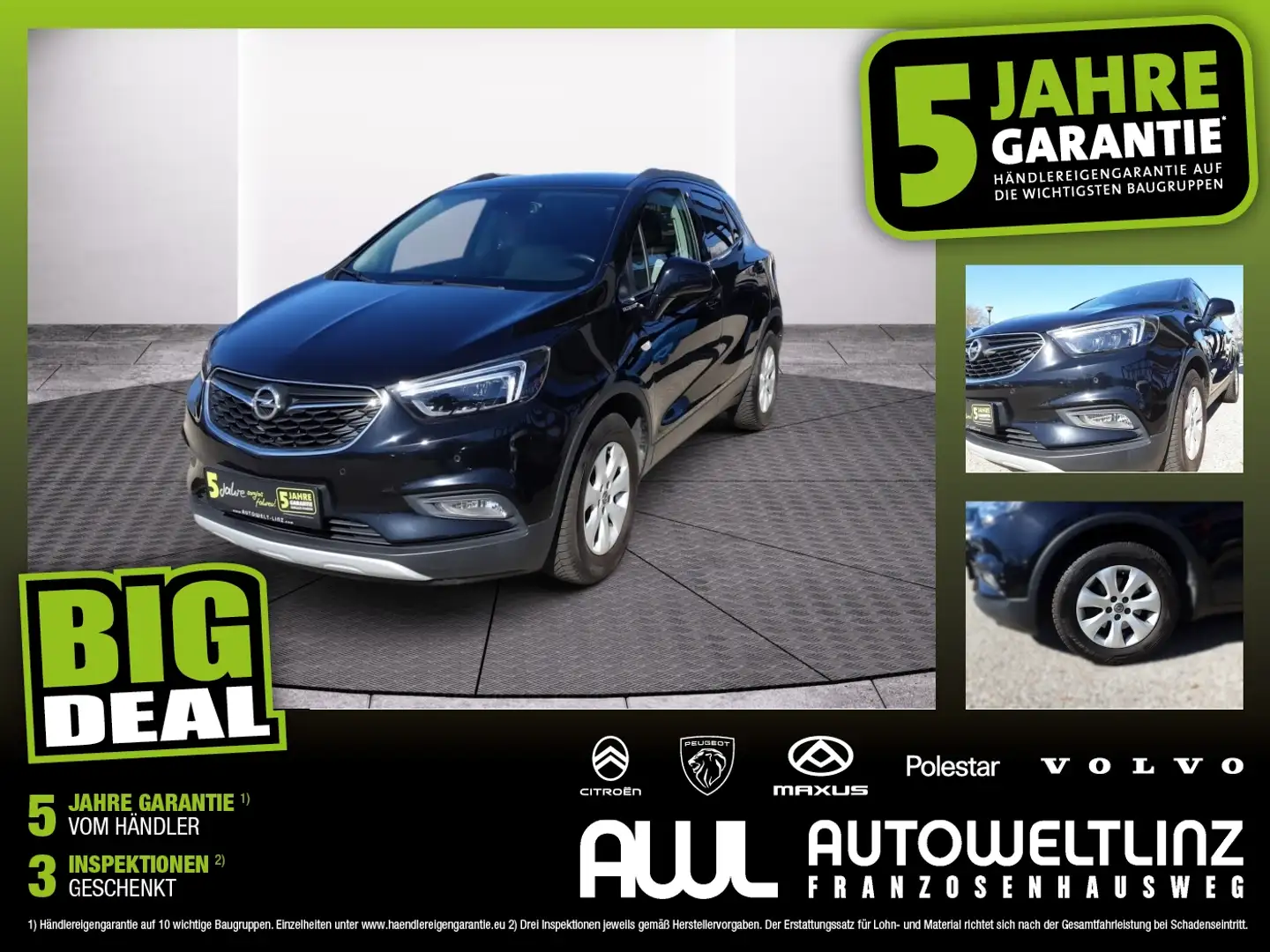 Opel Mokka X Allrad 1,4 Turbo Innovation Schwarz - 1