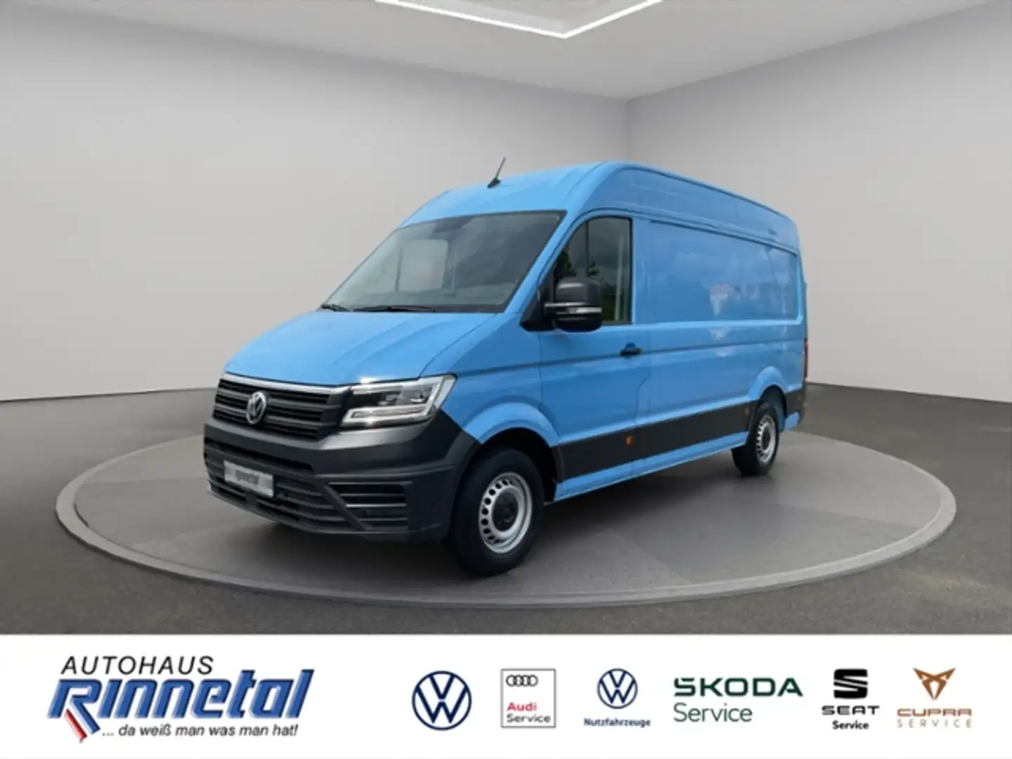 Volkswagen Crafter Kasten 35 2.0 TDI BMT MR L2H2 STANDHZG+LED LICHT+ Blau - 1