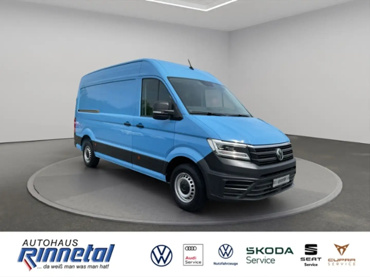 Volkswagen Crafter Kasten 35 2.0 TDI BMT MR L2H2 STANDHZG+LED LICHT+ Blau - 2