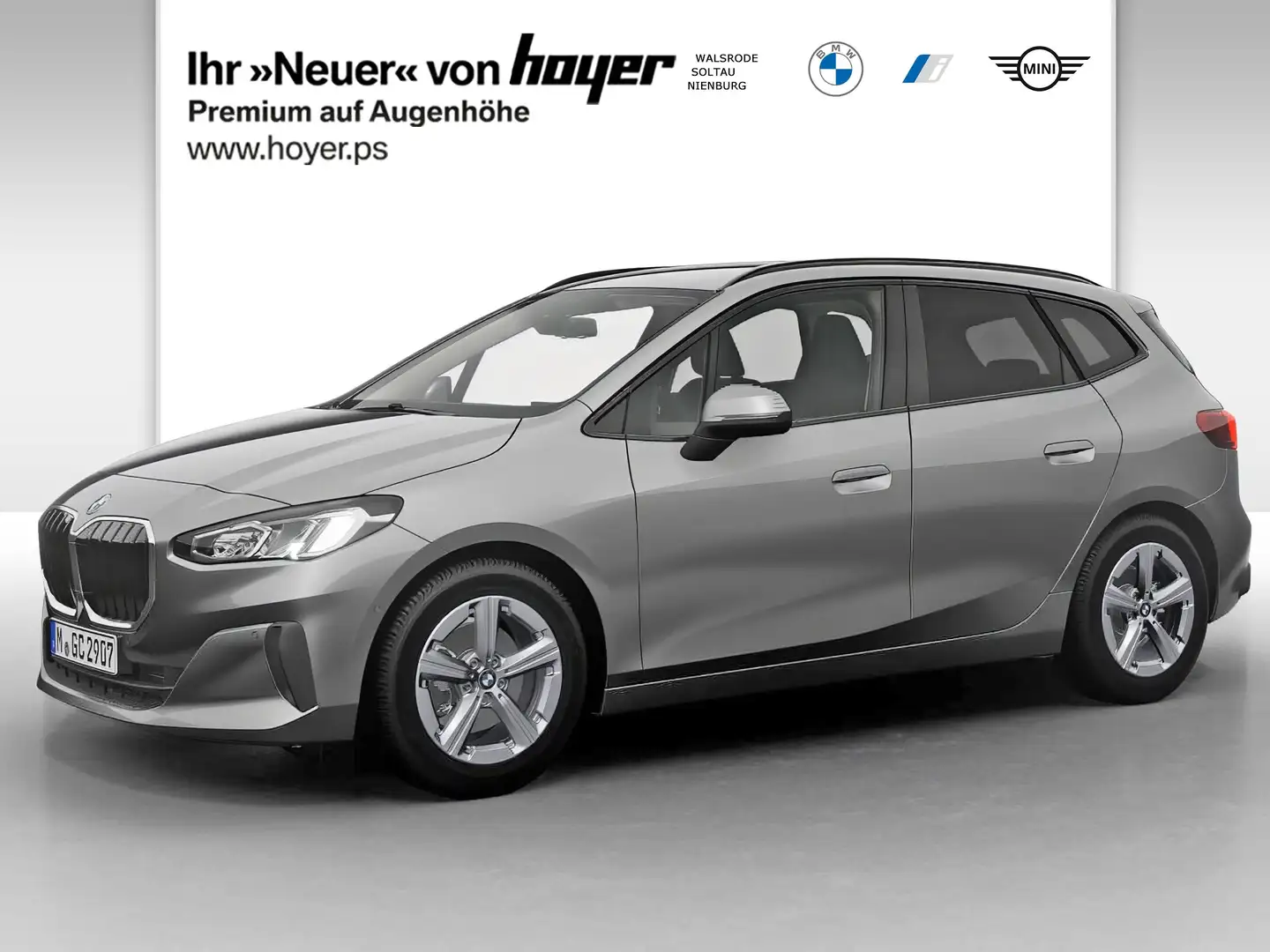 BMW 218 i 2er Active Tourer Steptronic DCT Grau - 1