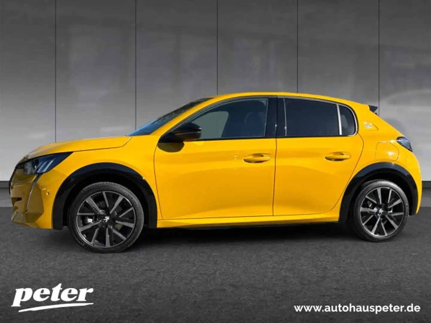 Peugeot e-208 e-208 GT+ 136 +11KW OBC+Kamera+Navi+LED Gelb - 2