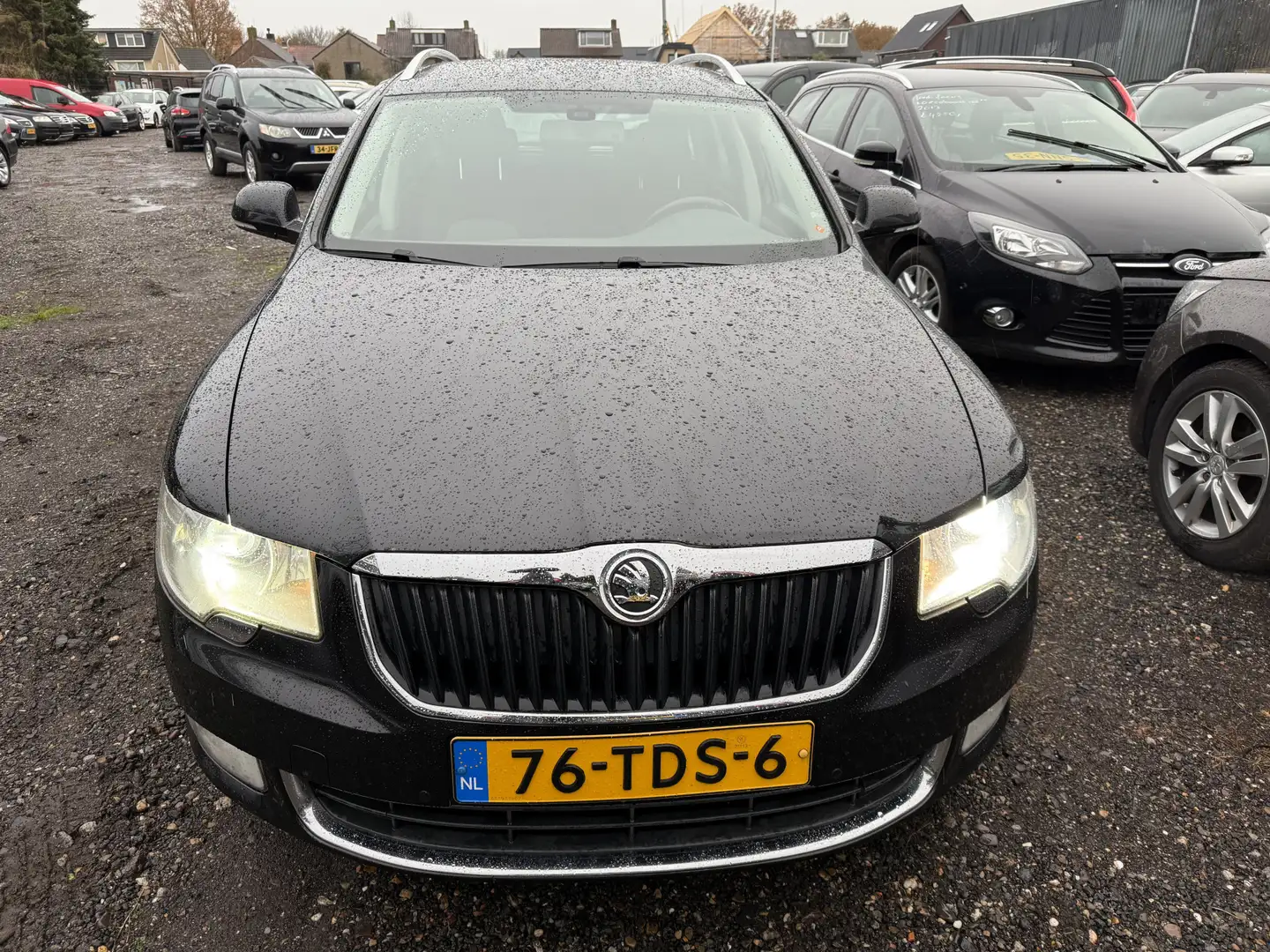 Skoda Superb Combi 1.6 TDI Greenline Ambition Business Line Zwart - 2