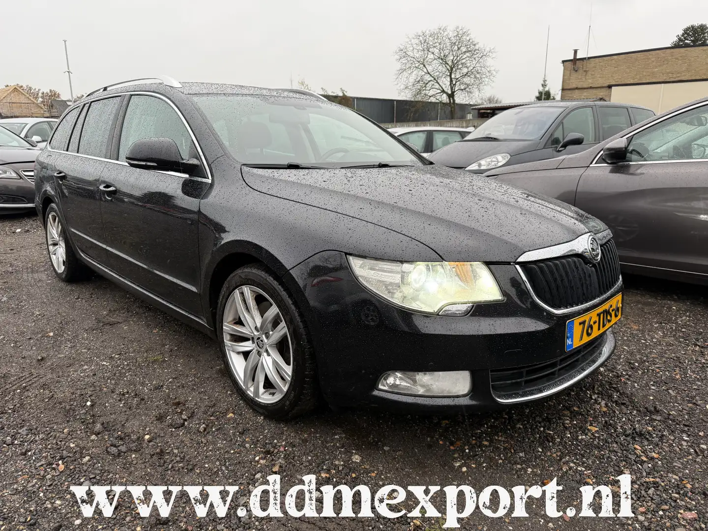 Skoda Superb Combi 1.6 TDI Greenline Ambition Business Line Zwart - 1