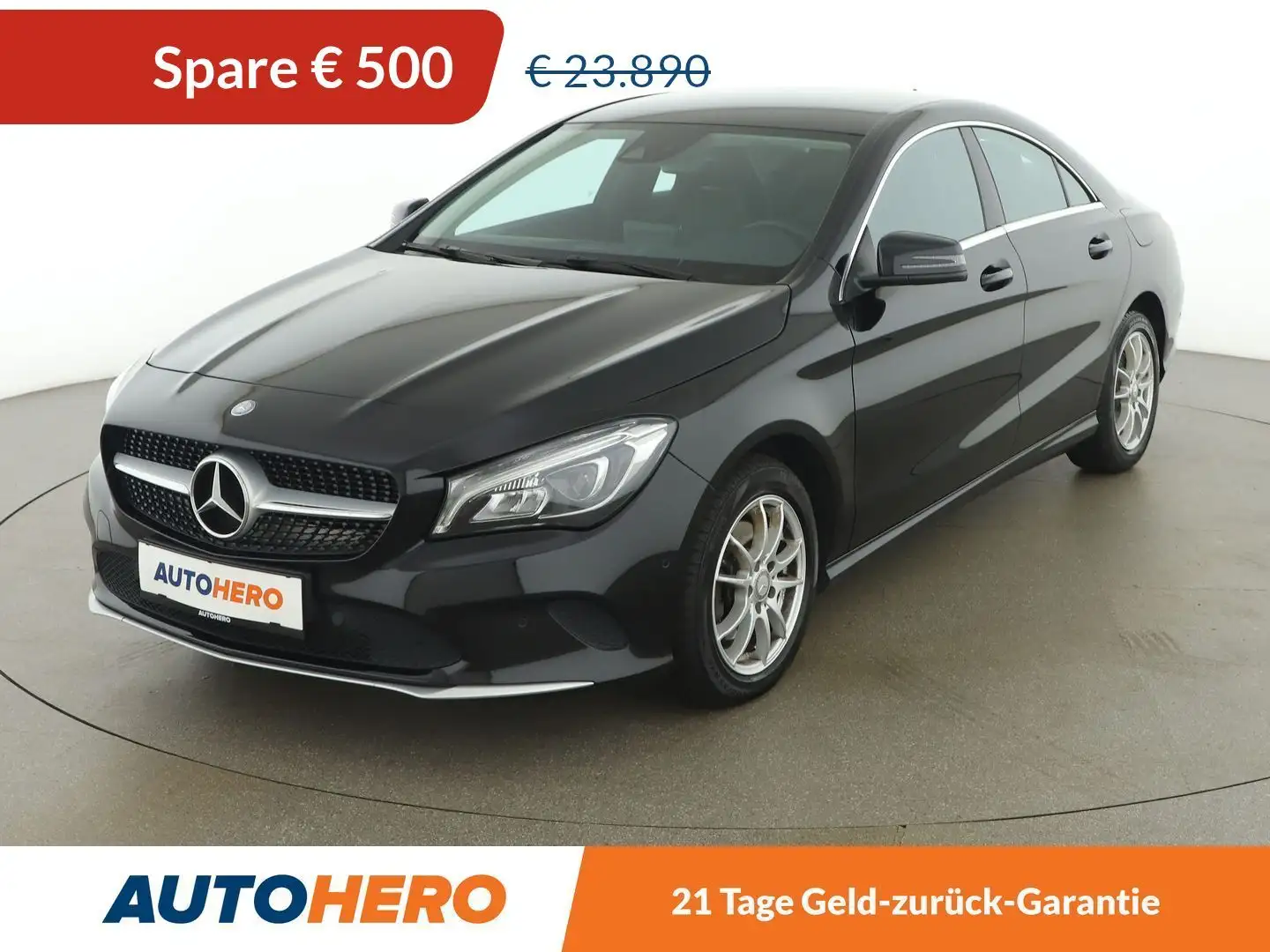 Mercedes-Benz CLA 200 4Matic Aut. *LED*NAVI*PDC*SPUR*TOT* Schwarz - 1