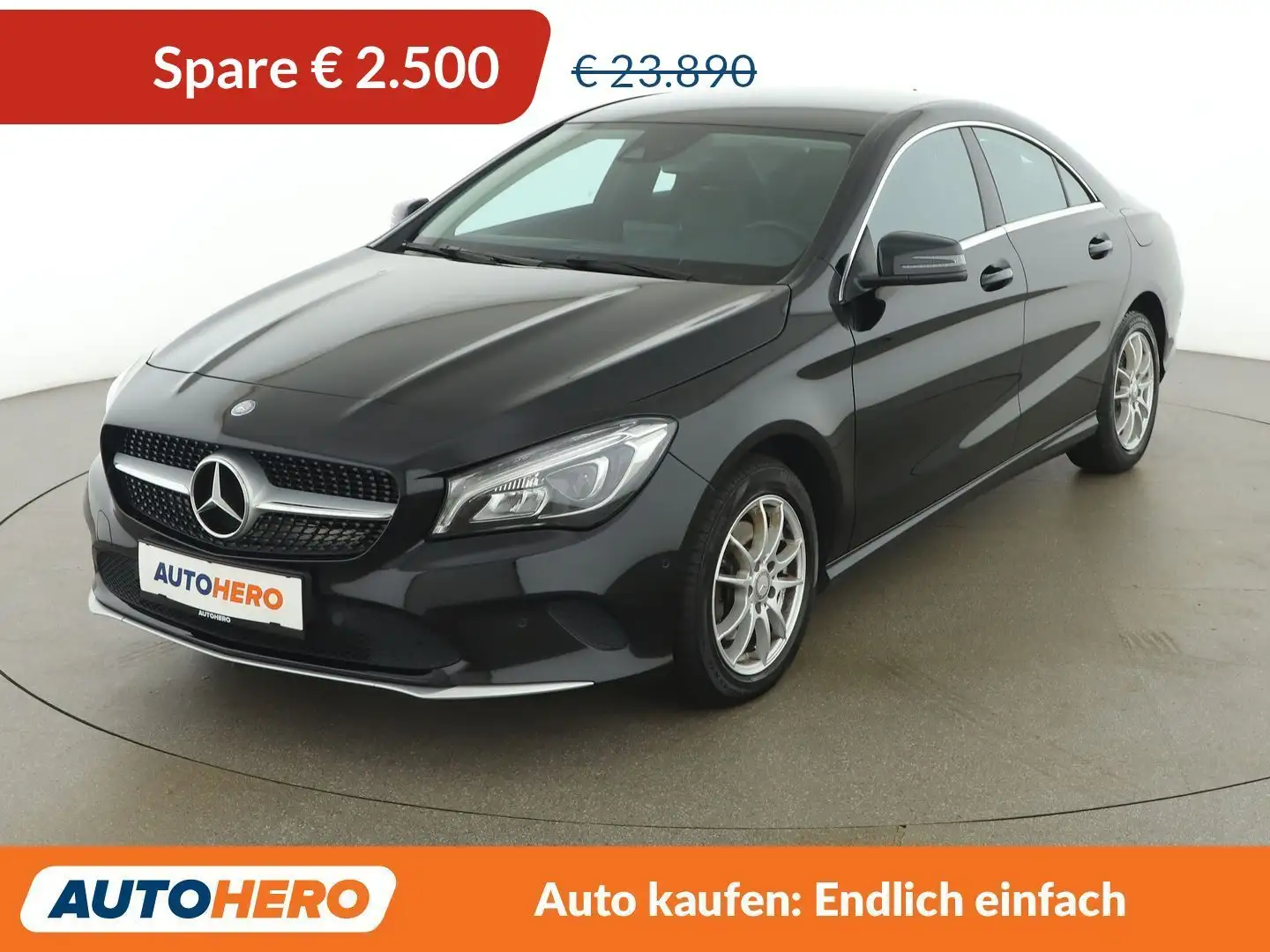 Mercedes-Benz CLA 200 4Matic Aut. *LED*NAVI*PDC*SPUR*TOT* Schwarz - 1