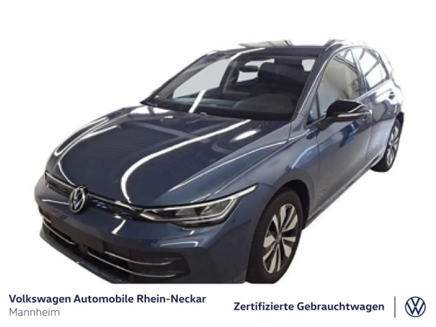 Volkswagen Golf VIII 1.5 eTSI Goal DSG GAR 2029 App-Connect Blau - 2