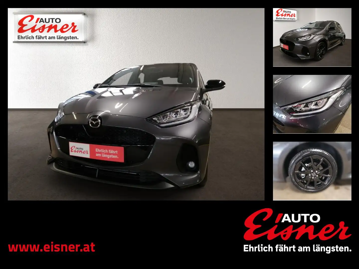 Mazda 2 HYBRID HOMURA Regensensor. Klimaautomatik Grau - 1