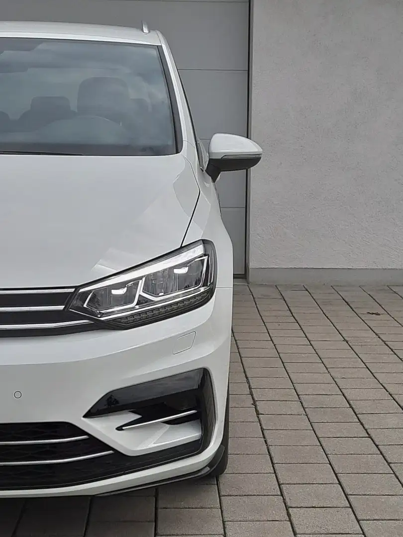 Volkswagen Touran 2.0 TDI/3xR-Line/LED/Kam/7Sitz/Eu6 Blanc - 1