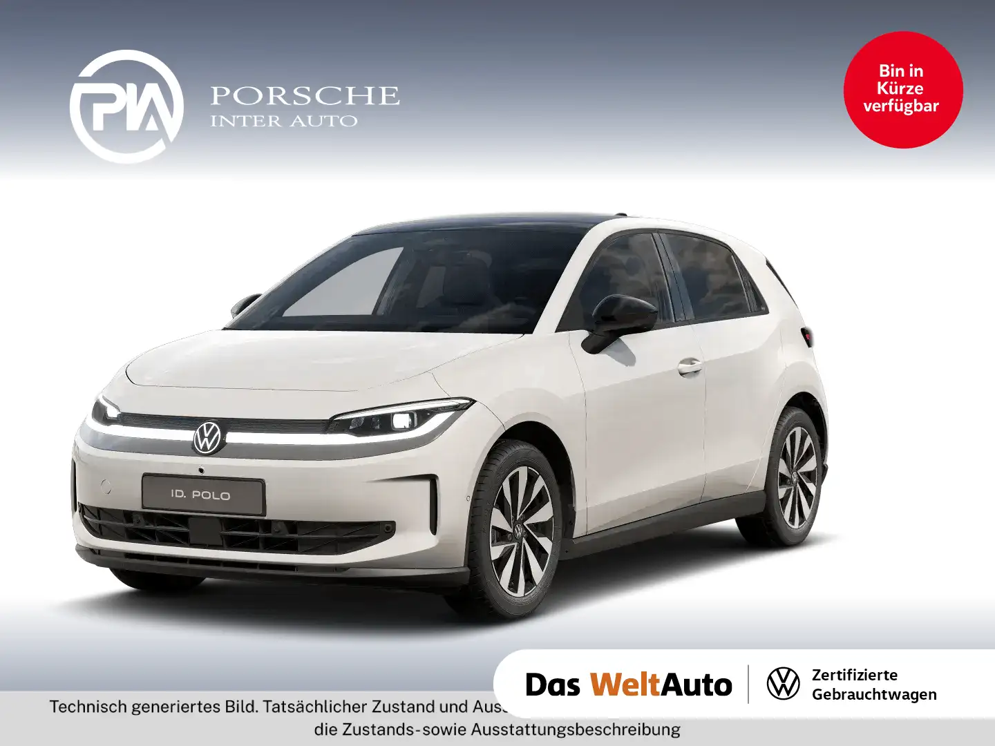 Volkswagen ID. Polo VW ID. Polo Style Edition+ 155 kW - 52 kWh Weiß - 1
