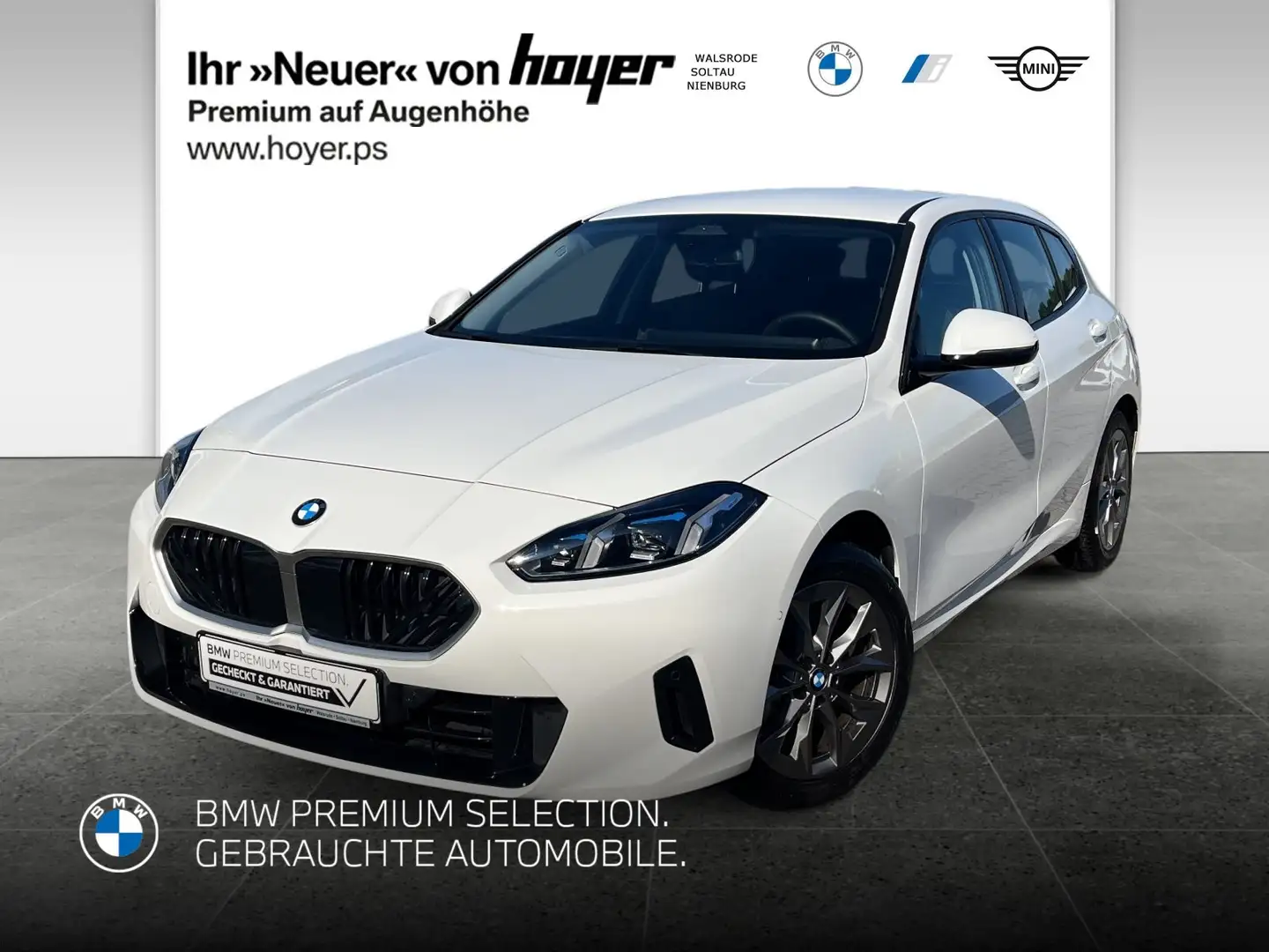 BMW 120 d DAB LED RFK Komfortzg. Parkassistent Shz Weiß - 1