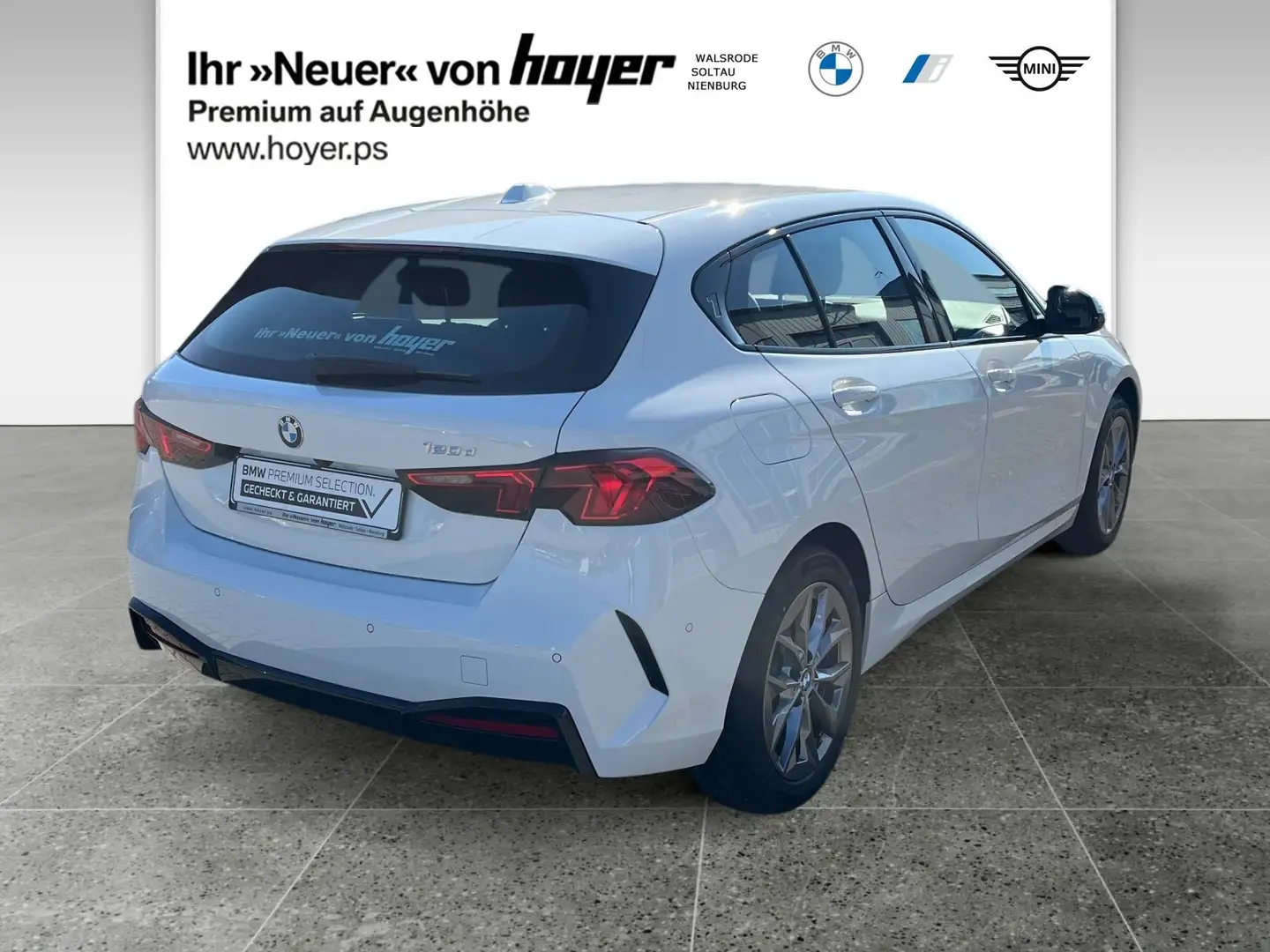 BMW 120 d DAB LED RFK Komfortzg. Parkassistent Shz Weiß - 2
