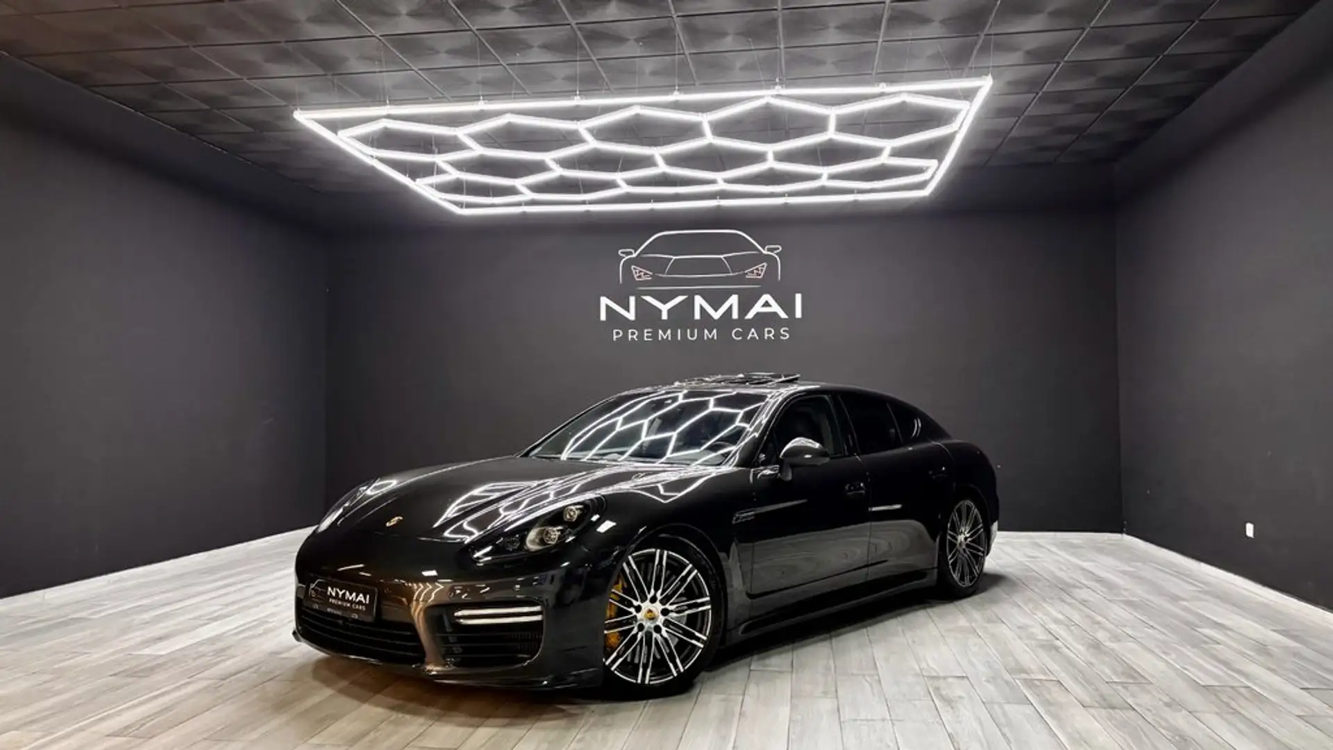 Porsche Panamera 4.8 Turbo S Executive Gris - 2