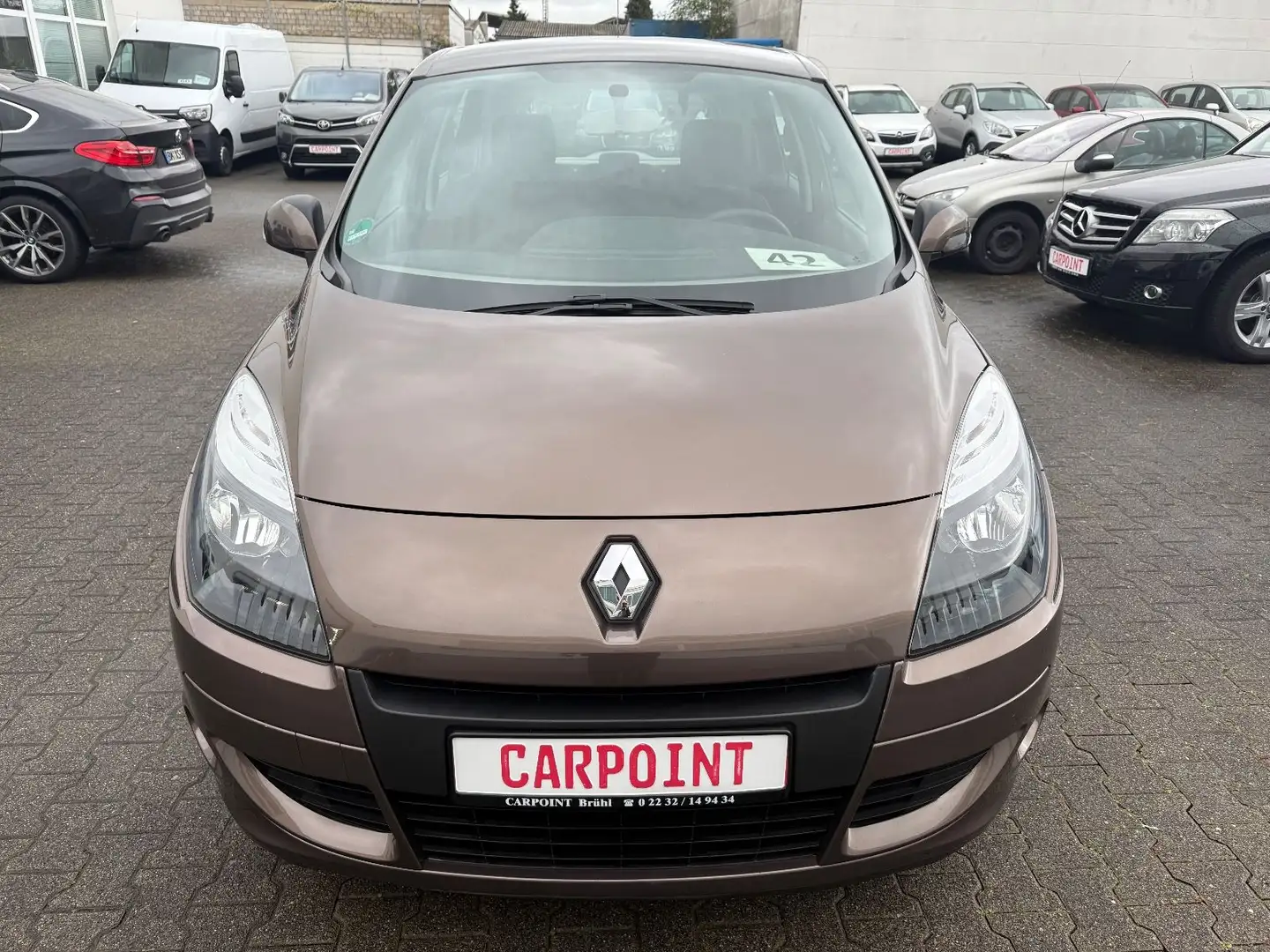 Renault Scenic TomTom Edition   KLIMA/NAVI/SHZ/WENIG KM Brun - 2