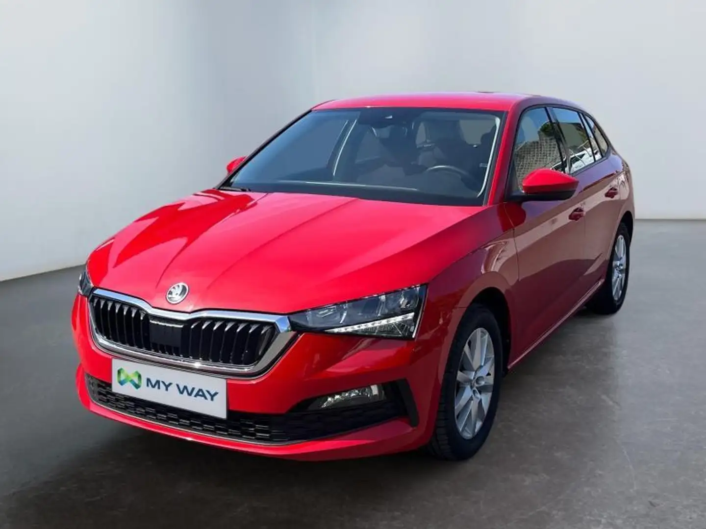Skoda Scala Ambition*Carplay*Capteurs Ar*Clim*Attelage Rouge - 1