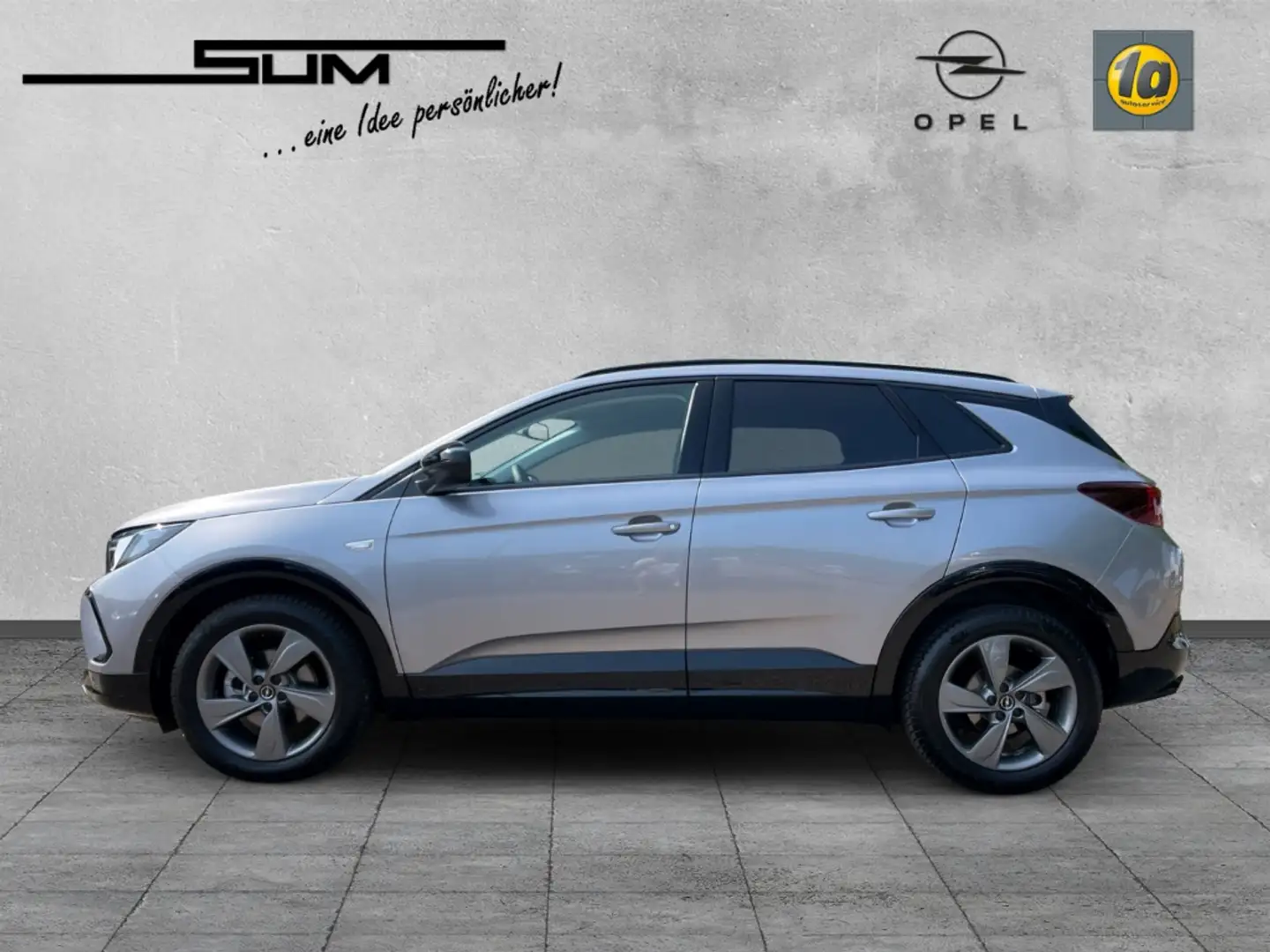 Opel Grandland GS Navi 360 Kam LED 360 Kamera Kurvenlicht Blendf Grau - 2