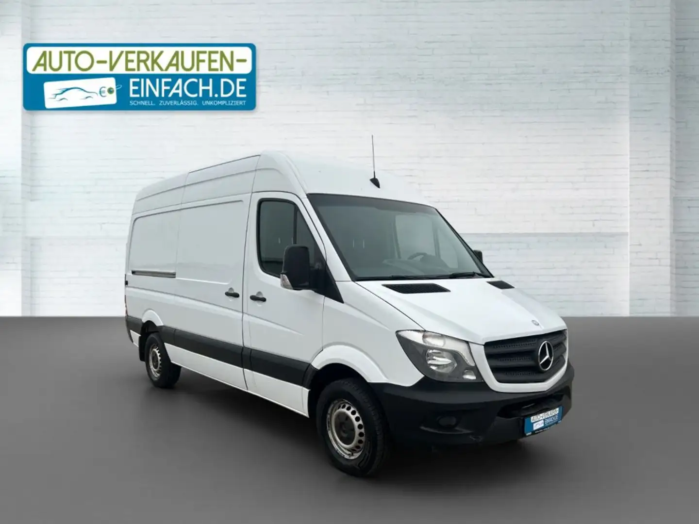 Mercedes-Benz Sprinter 316,L2H2,Aut,Sthz,AHK,Klima,TÜV,Service 4/25 Weiß - 1