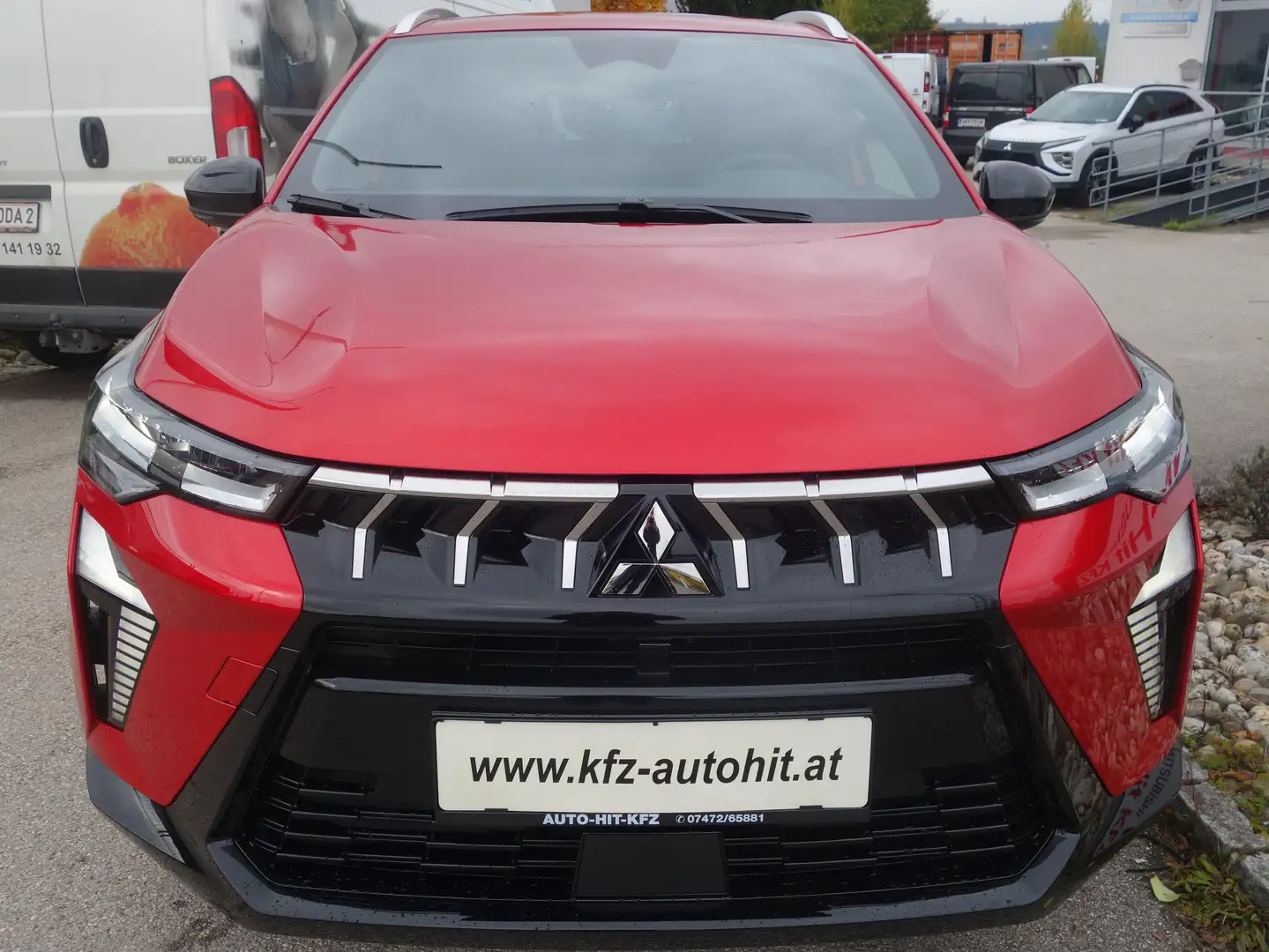 Mitsubishi ASX 1,3 DI-T MHEV Invite ***inkl.Winterräder*** Rot - 2