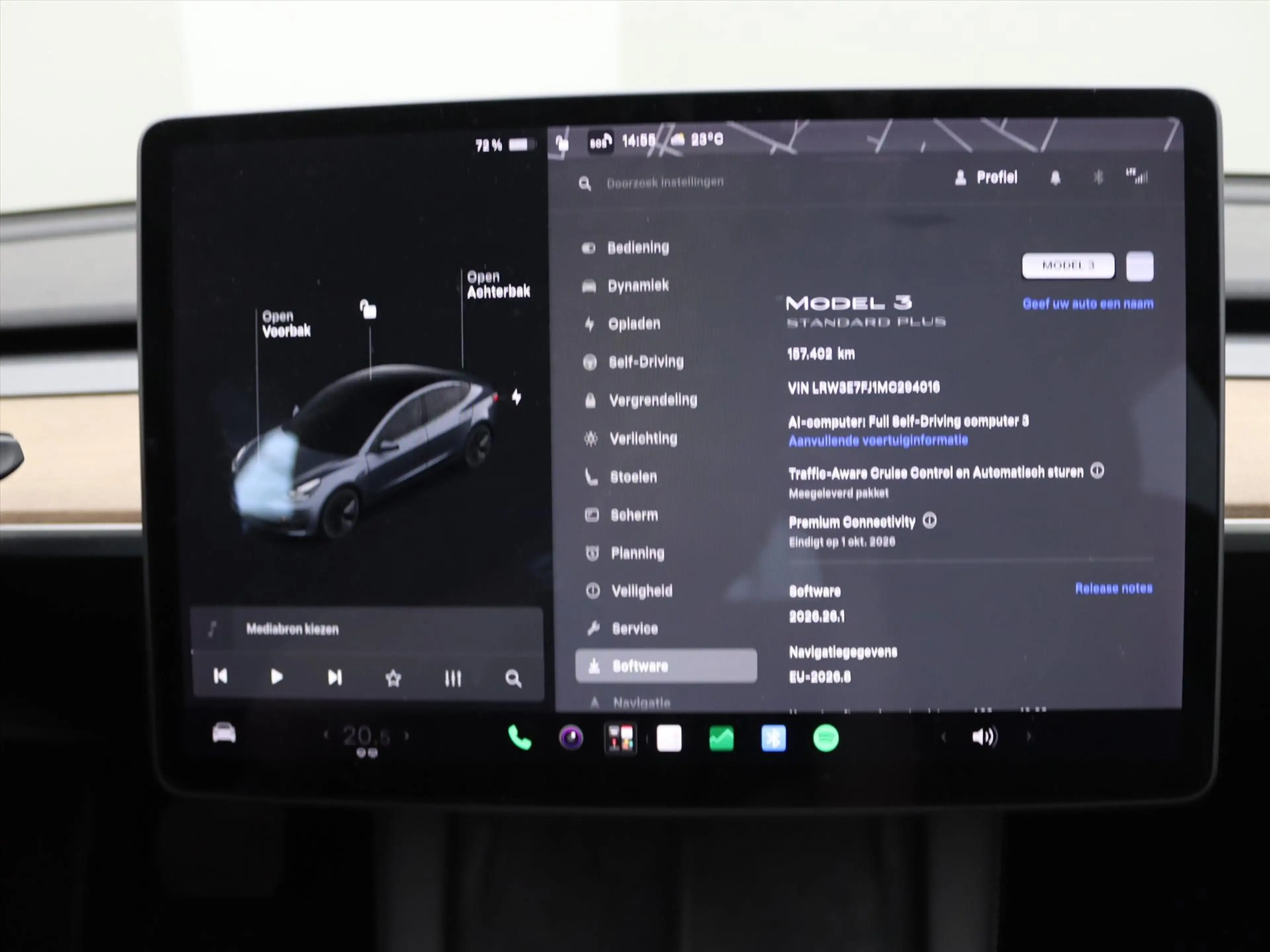 Tesla Model 3 Standard RWD Plus 90,1% SoH [ LFP-ACCU+AUTOPILOT+6 — photo 32
