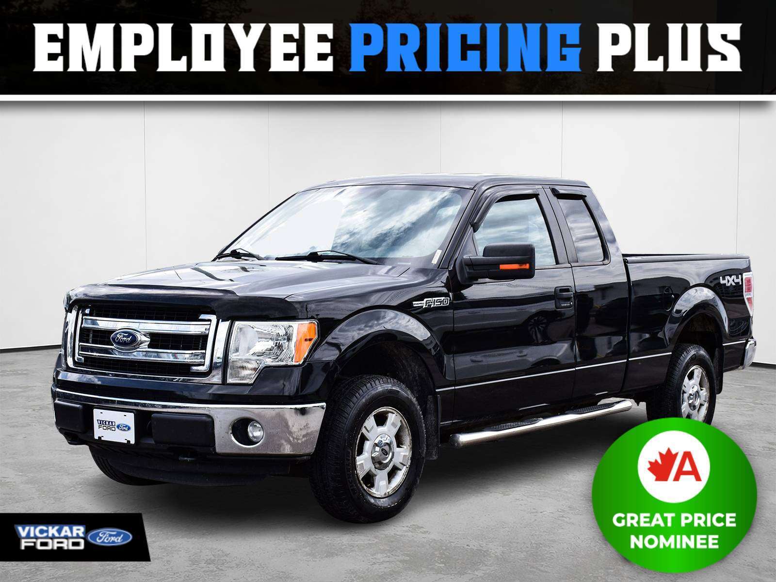 Black 2014 Ford F-150 Pickup Truck  Automatic