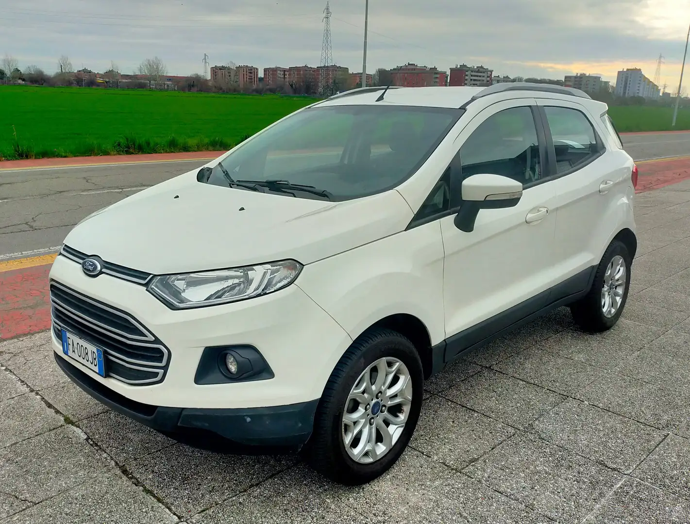 Ford EcoSport EcoSport 2014 1.0 ecoboost Titanium 125cv E6 Bianco - 1