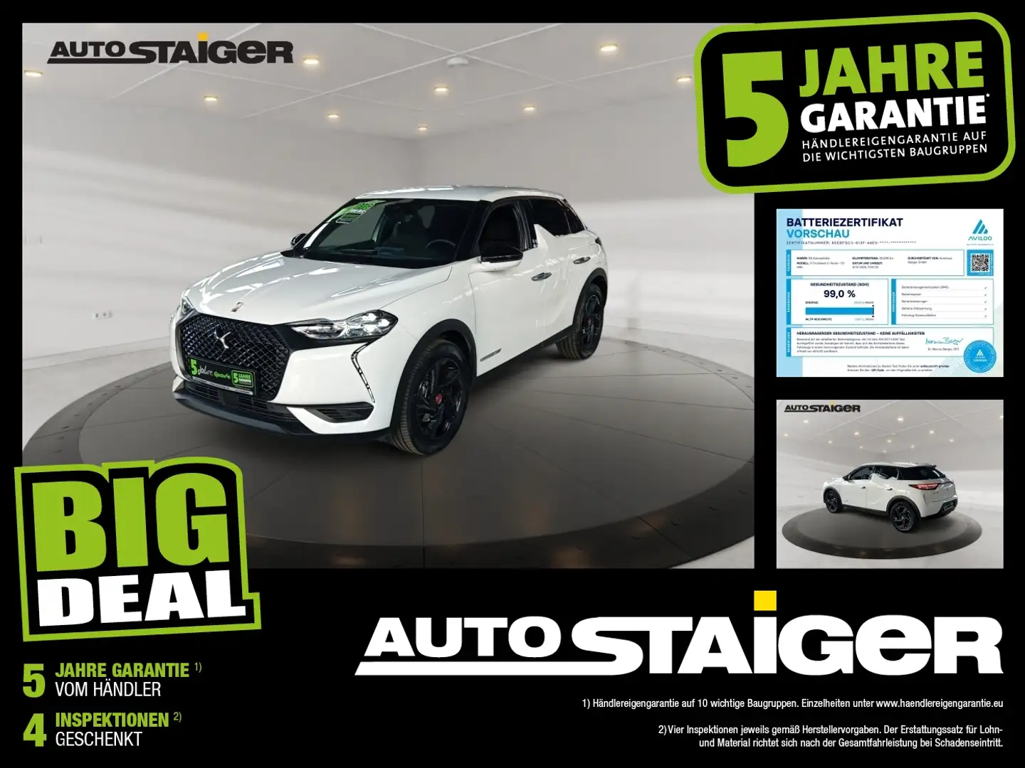 DS Automobiles DS 3 DS3 E-Tense Navi~DAB~Tempomat~CarPlay~ Wit - 1