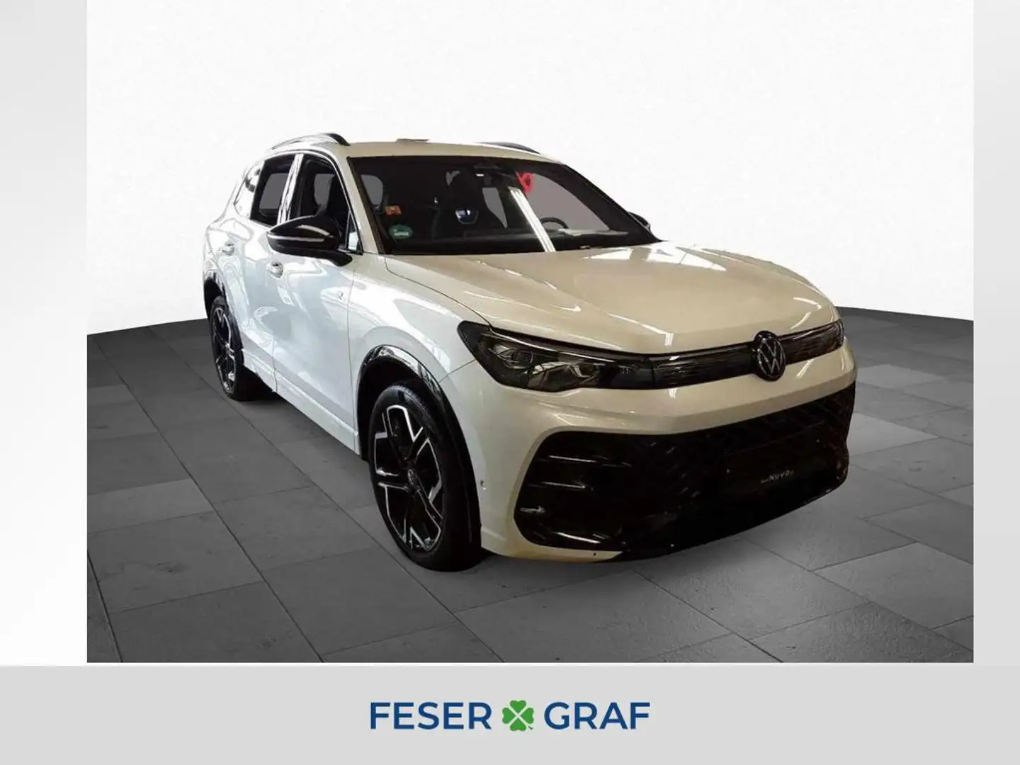 Volkswagen Tiguan 2.0 TDI DSG R-Line BLACK NAVI IQ.LIGHT Weiß - 1