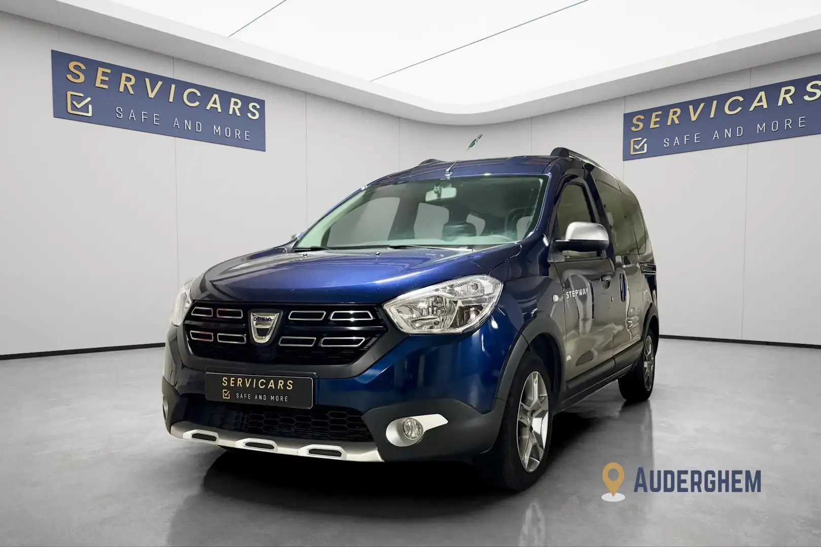 Dacia Dokker Dokker Stepway 1.6i SCe Stepway / GAR 12MOIS Bleu - 1