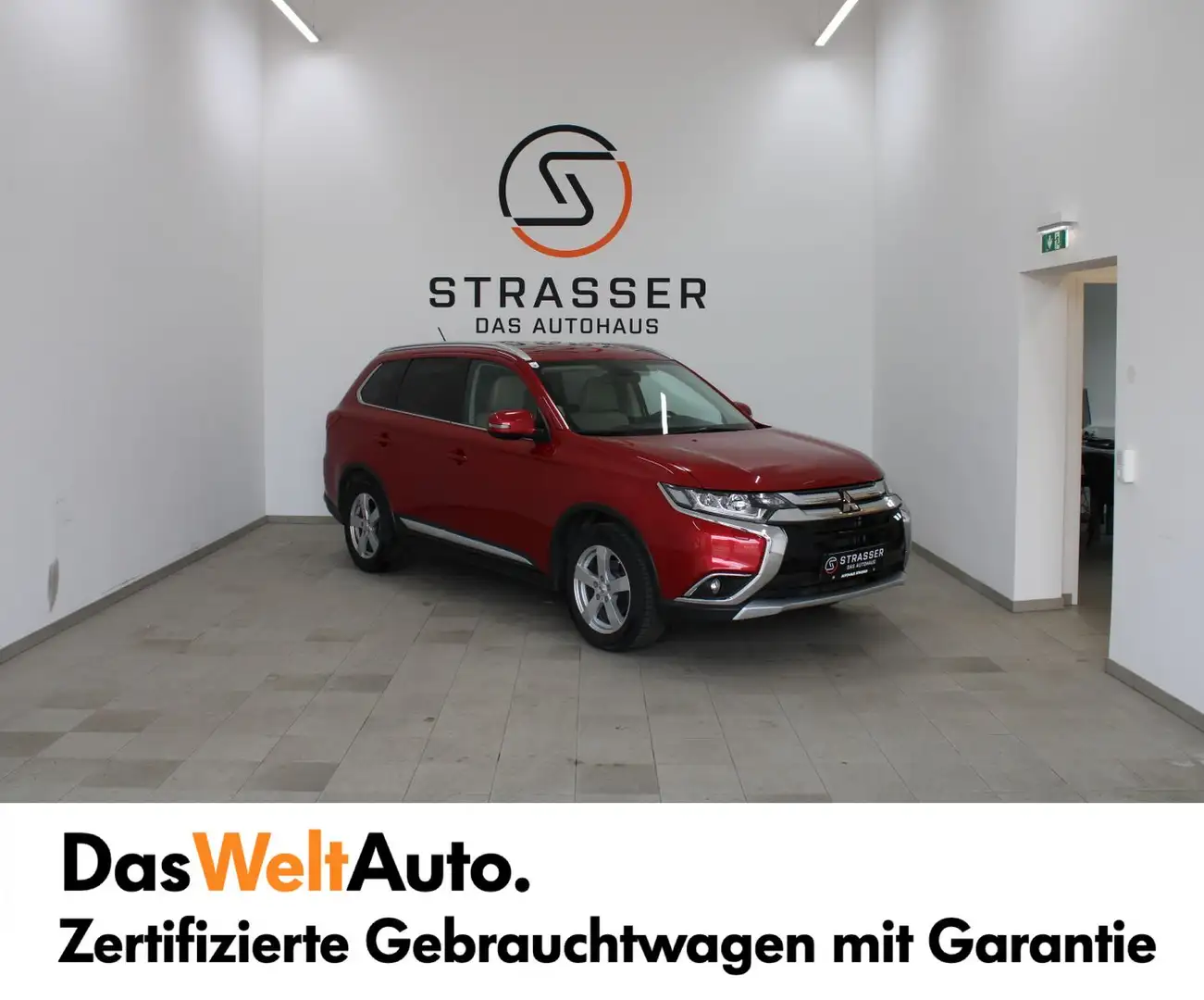 Mitsubishi Outlander 2,2 DI-D Instyle Aut. Rot - 1