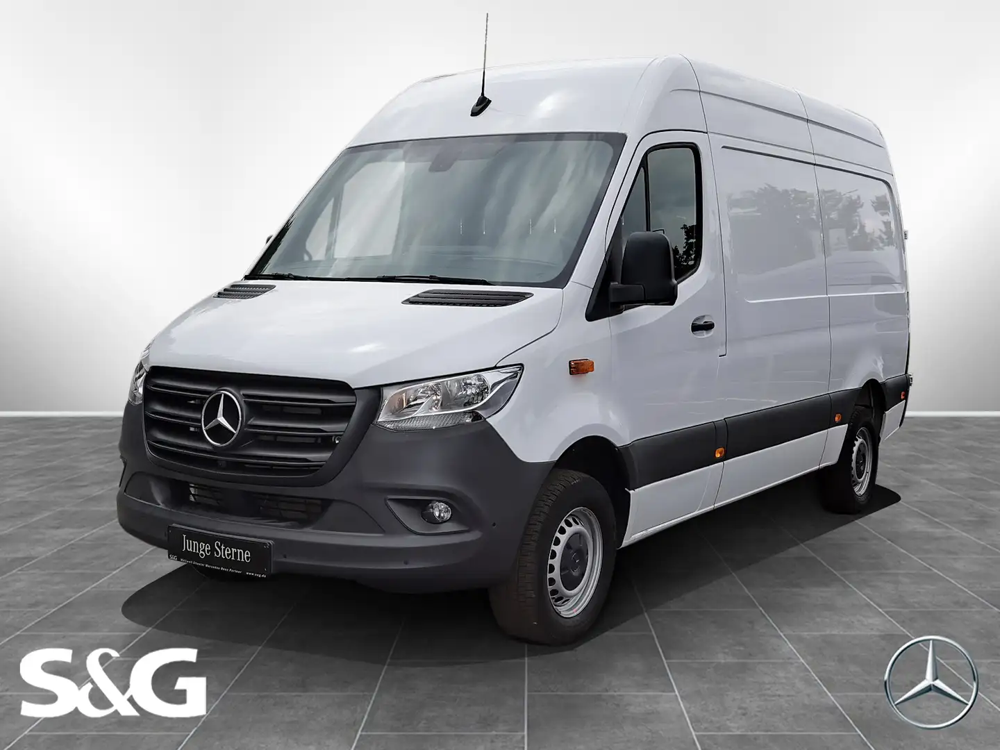 Mercedes-Benz Sprinter 317 CDI Kasten L2H2 NAVI MBUX KAMERA Weiß - 1
