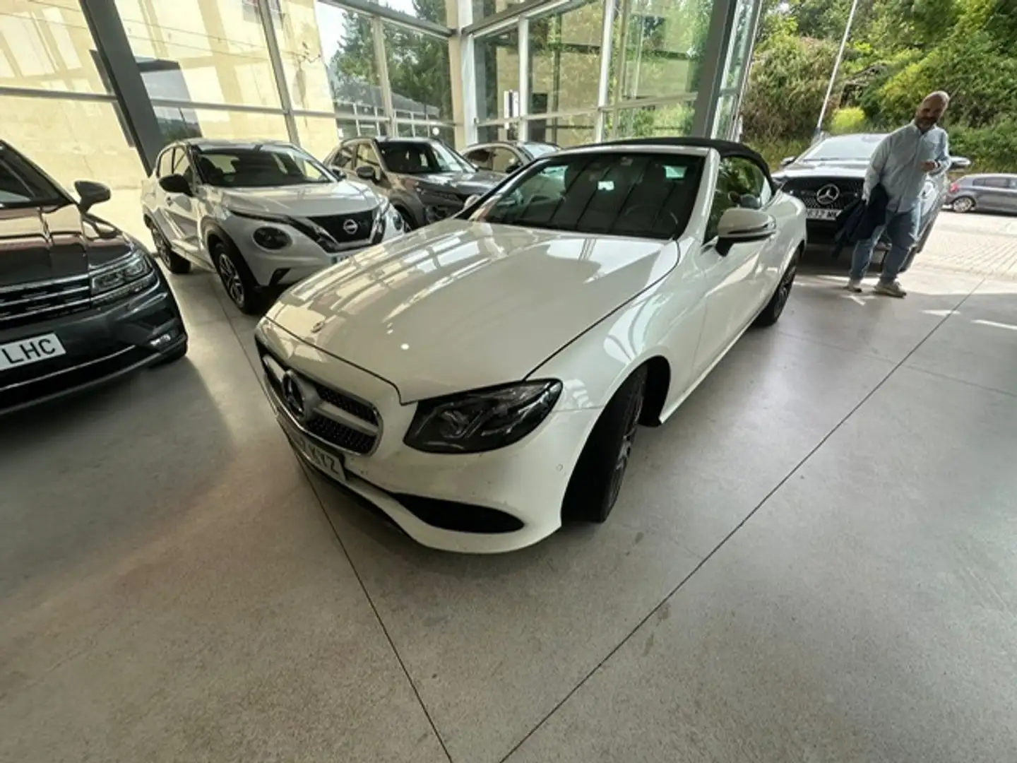 Mercedes-Benz E 220 Cabrio 220d 9G-Tronic Blanco - 1