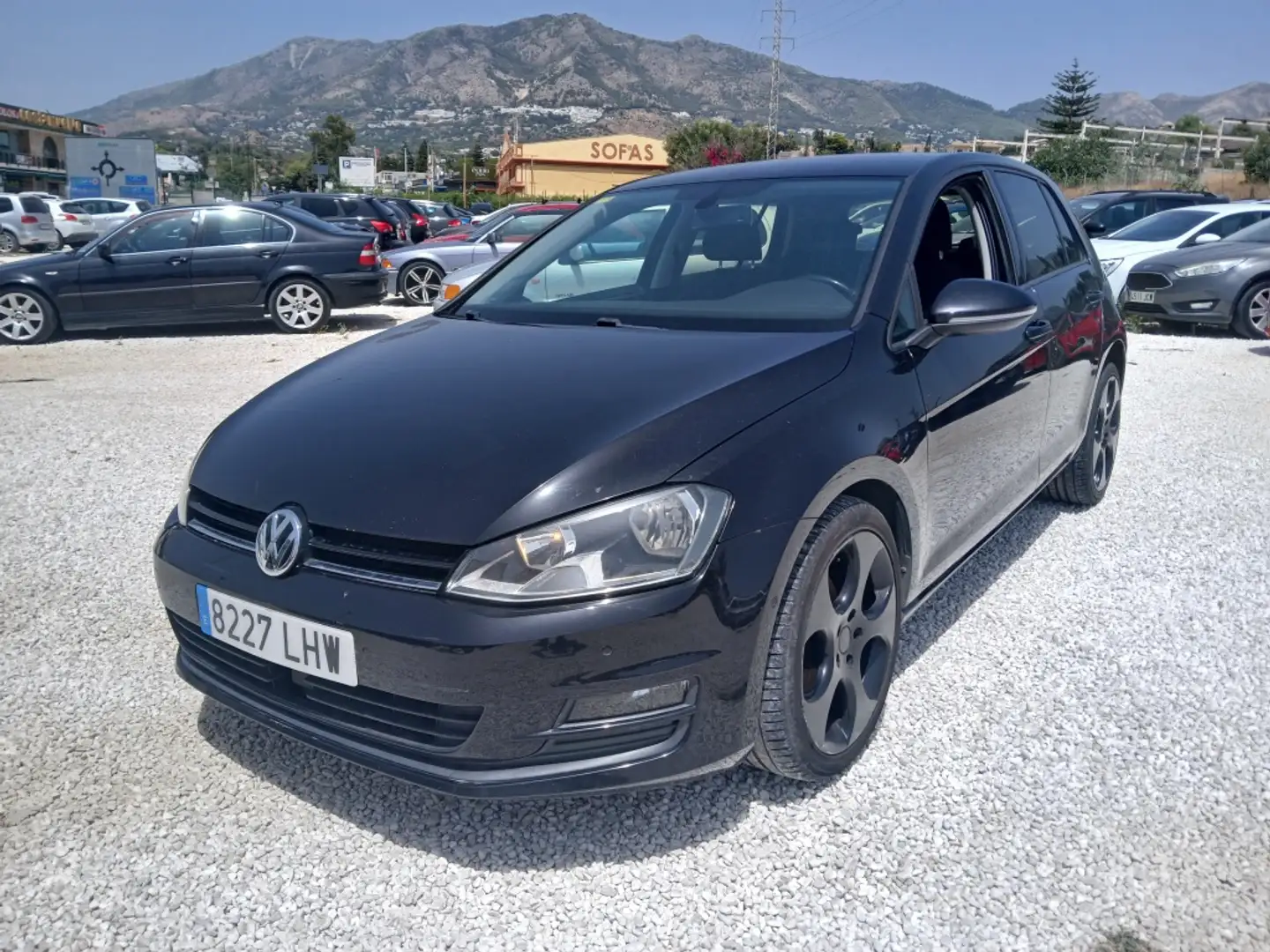 Volkswagen Golf 1.6TDI CR BMT Advance 110 Negro - 1