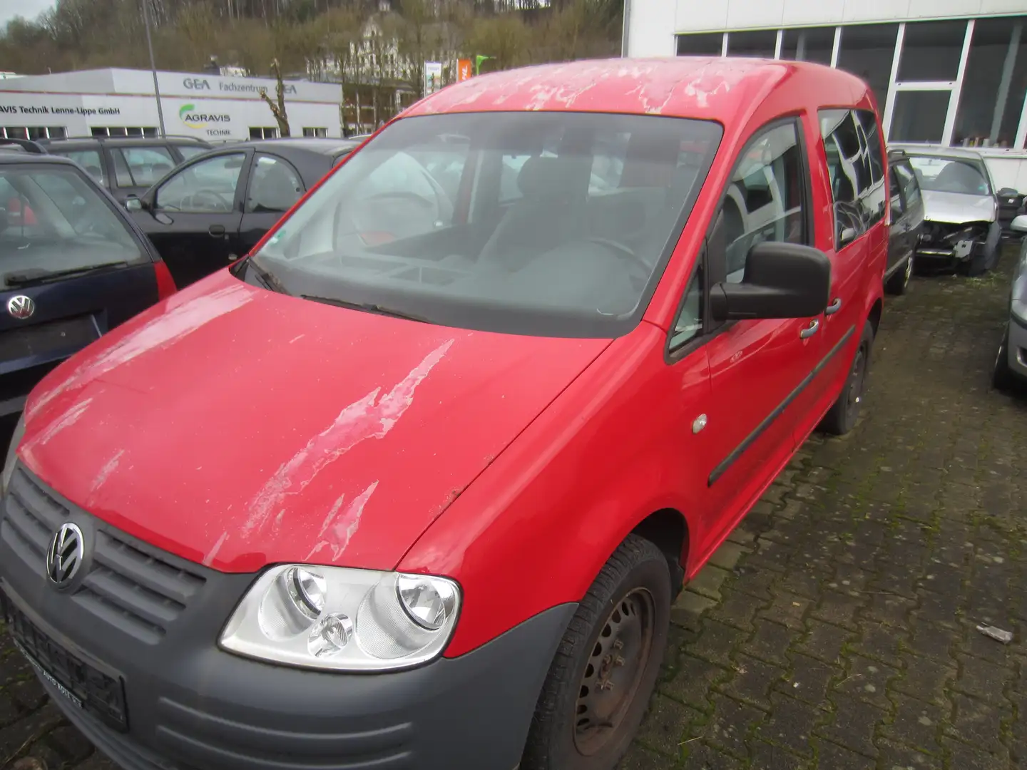 Volkswagen Caddy Life Rot - 1