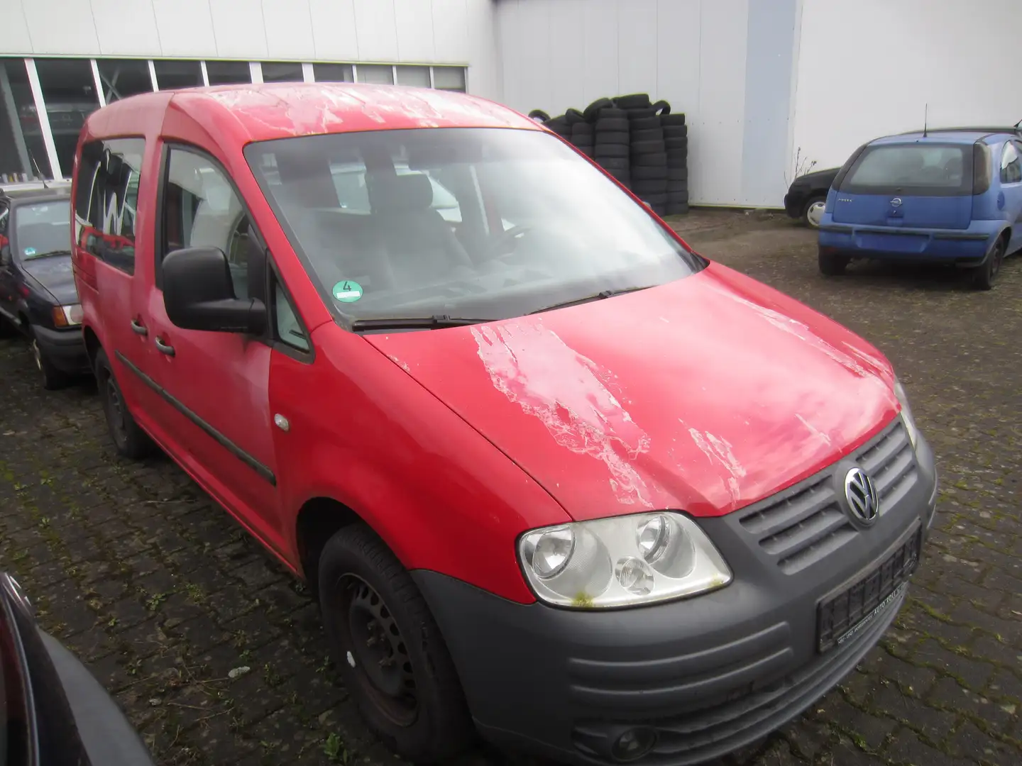 Volkswagen Caddy Life Rot - 2
