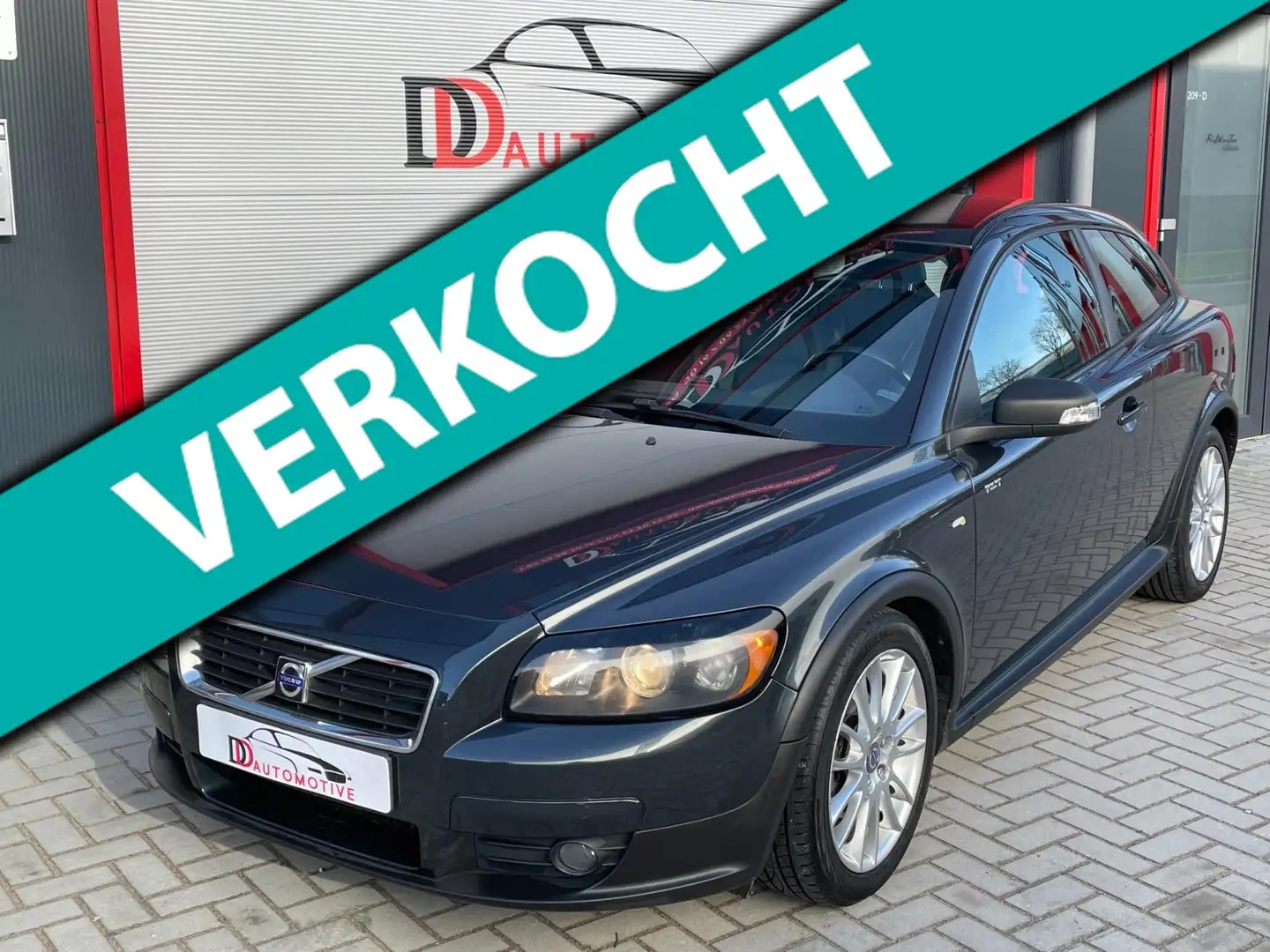 Volvo C30 1.6D DRIVe Sport LEER/PDC/CRUISE/DEALEROH/NAP/ORGN siva - 1