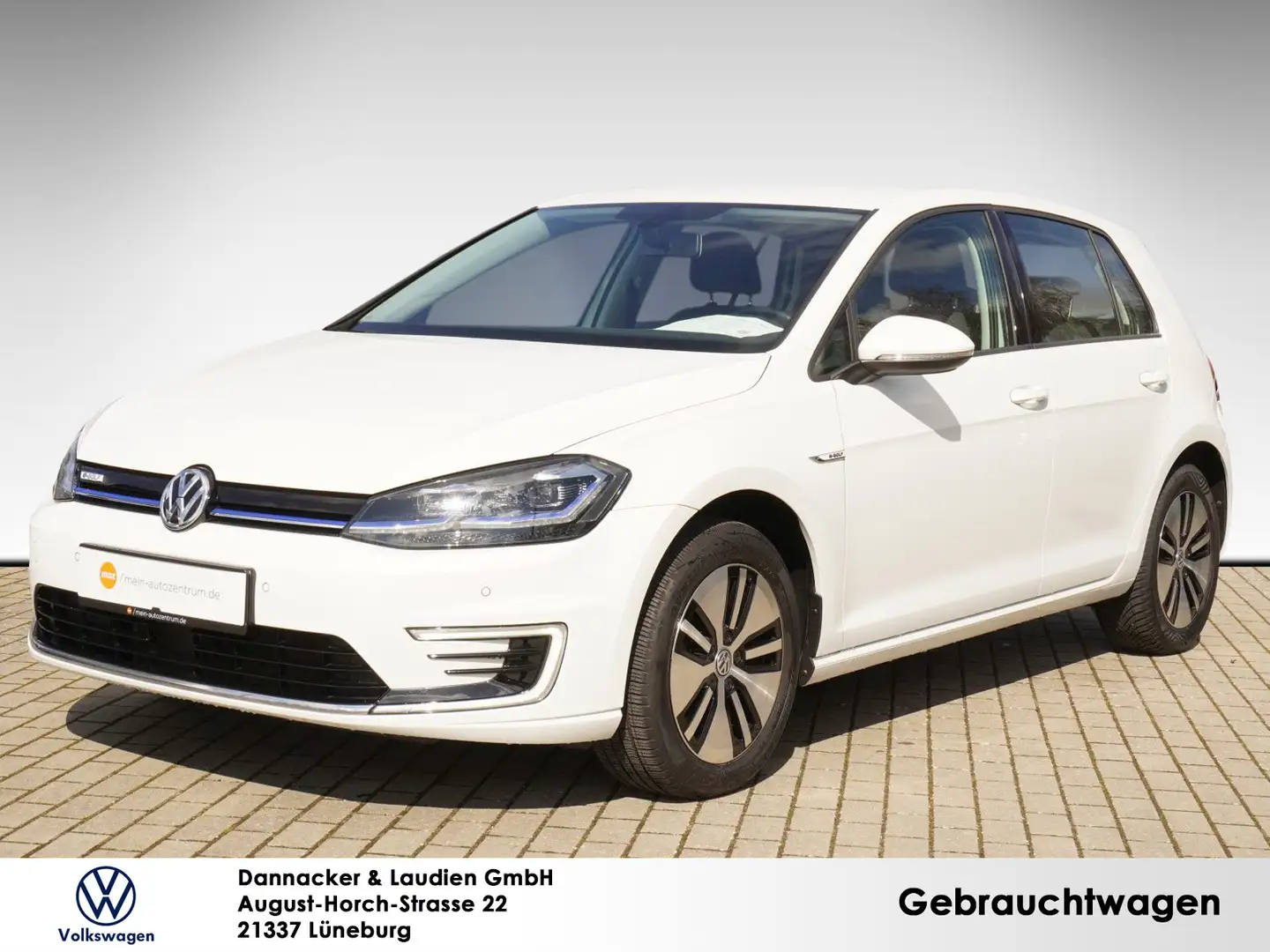 Volkswagen e-Golf Golf VII Alu LEDScheinw. Navi App-Con. PDC Weiß - 1