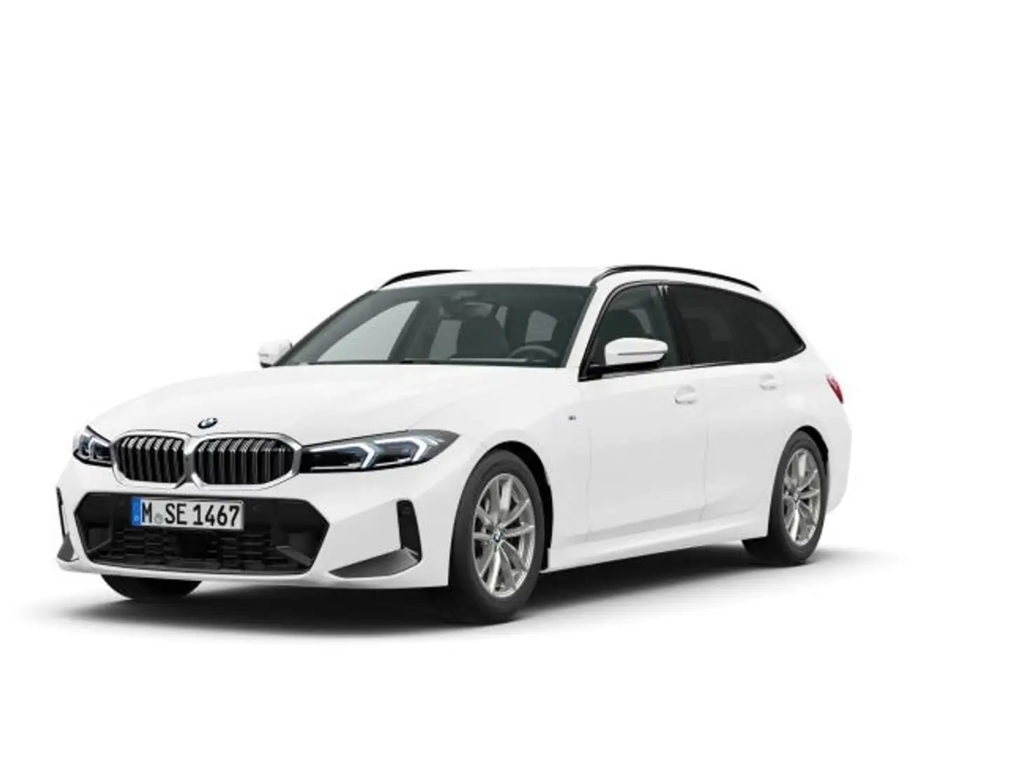 BMW 330 d xDrive Touring M-Sport *LED*ACC*HIFI*PDC*SH Weiß - 1