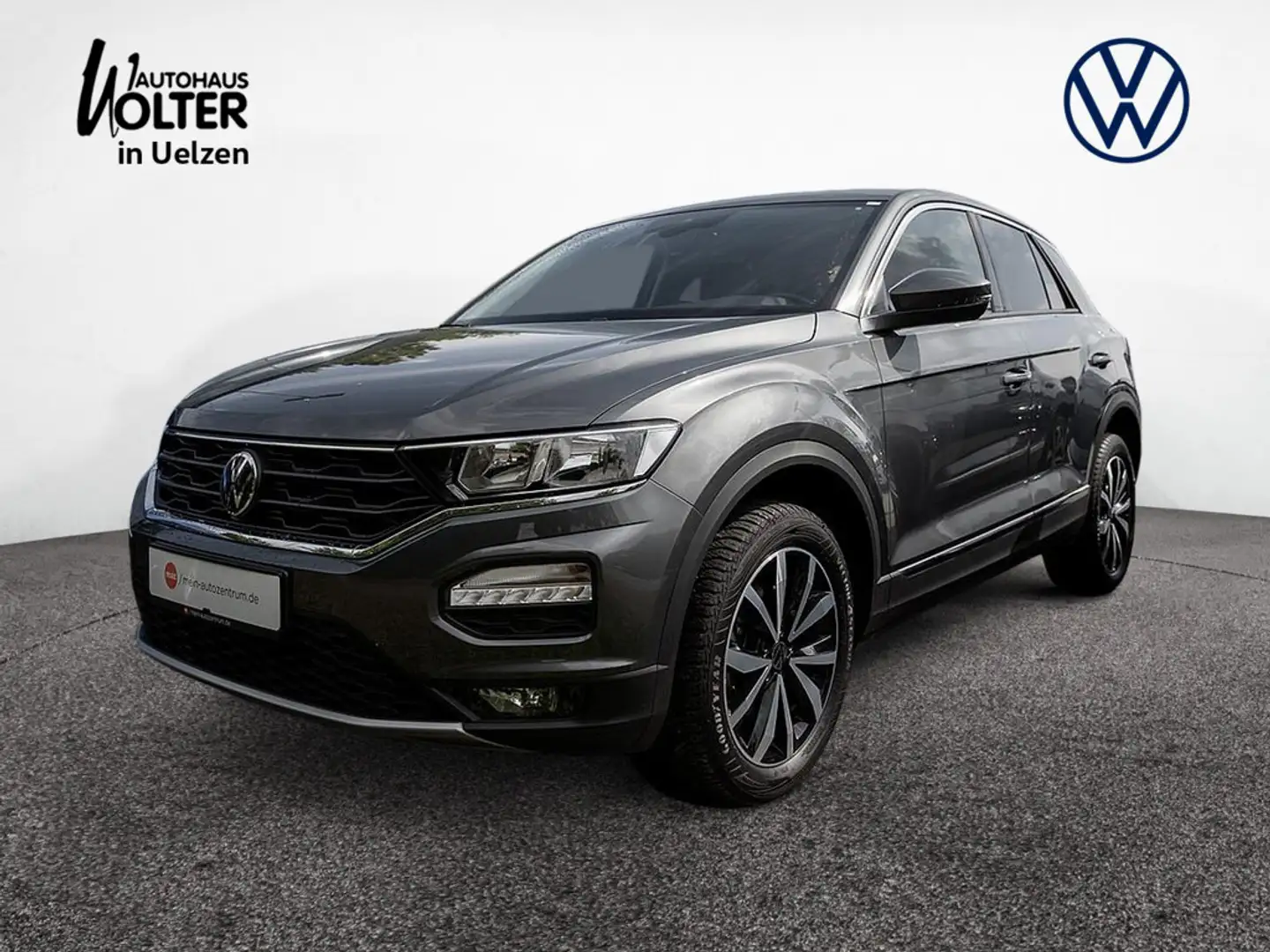 Volkswagen T-Roc 1.0 TSI Style ALU PDC SHZ BLUETOOTH Grey - 1