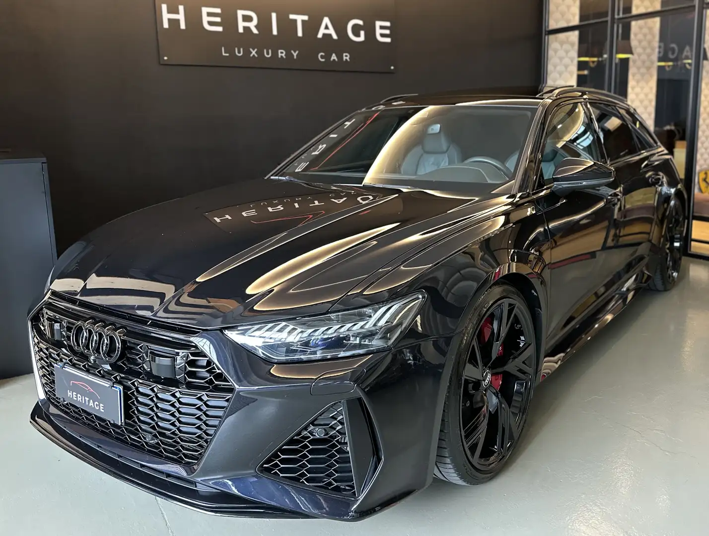 Audi RS6 Avant 4.0 mhev 25 years quattro prezzo piu iva Noir - 1