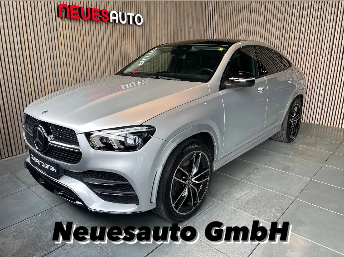 Mercedes-Benz GLE 350 d 4Matic Coupe*AMG*Servicegepfl.*Voll*Pano*360° Argent - 1