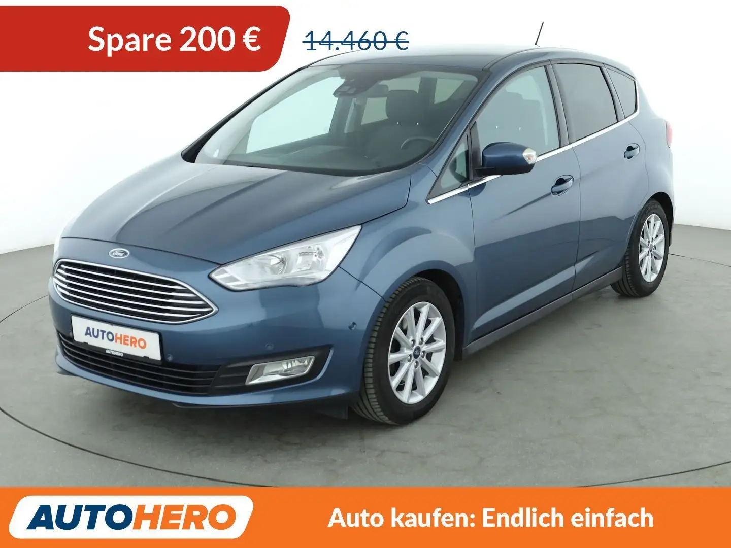 Ford C-Max 1.5 EcoBoost Titanium *NAVI*CAM*SHZ*LHZ*TEMPO* Blau - 1
