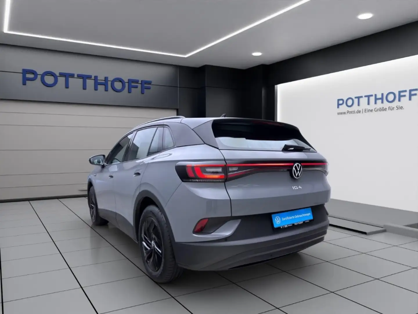 Volkswagen ID.4 PURE NAVI LED KLIMA KEYLESS Grau - 2
