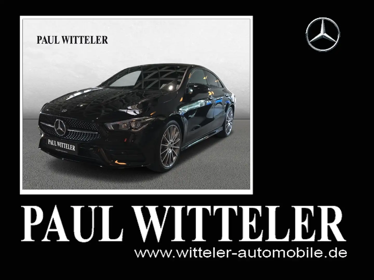Mercedes-Benz CLA 200 Coupé AMG-Line Night/Keyless/19''LM/LED Schwarz - 1