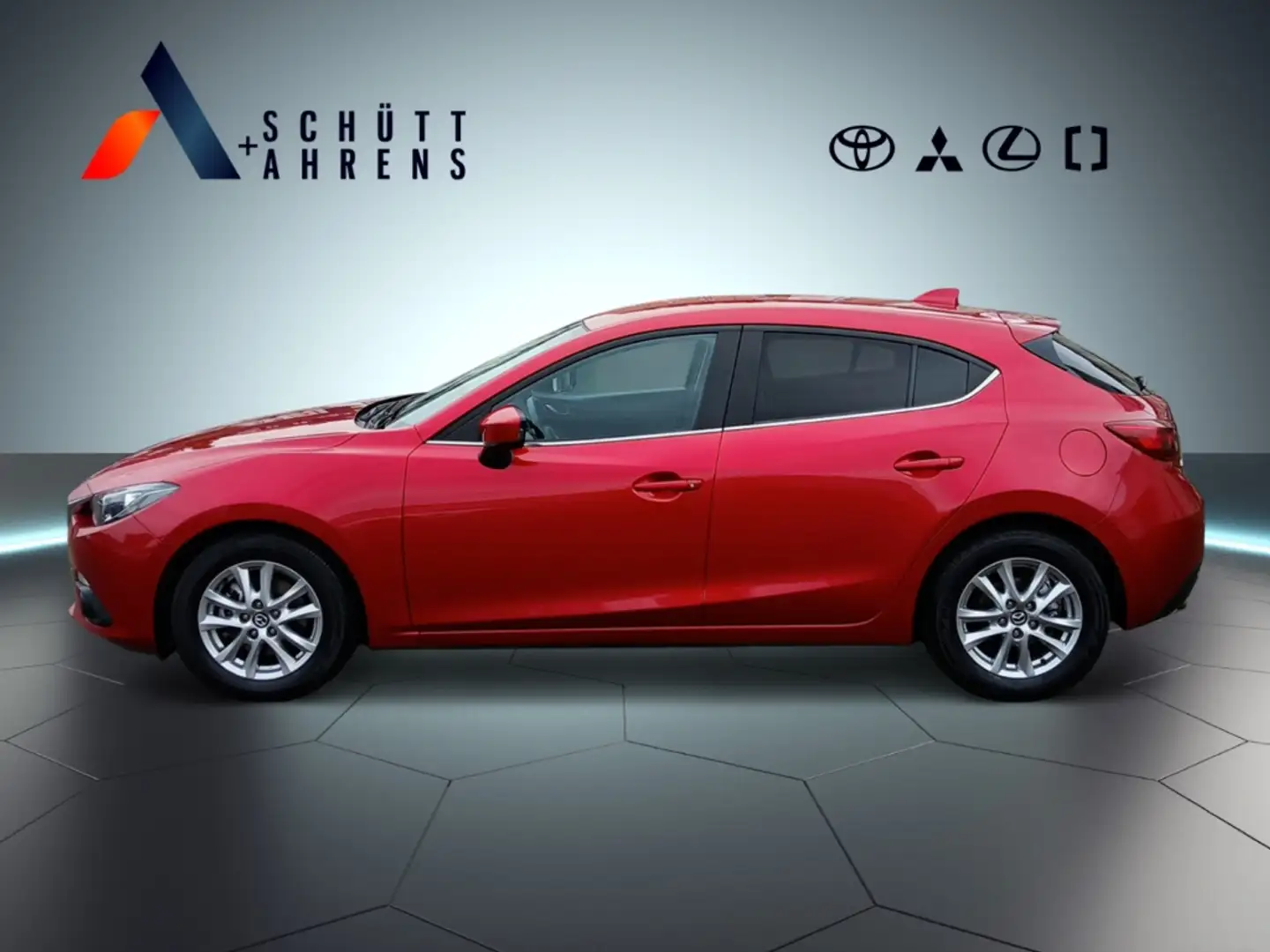 Mazda 3 Center-Line 2.0 SKYACTIV-G 120 2-Zonen-Klimaautoma Red - 2