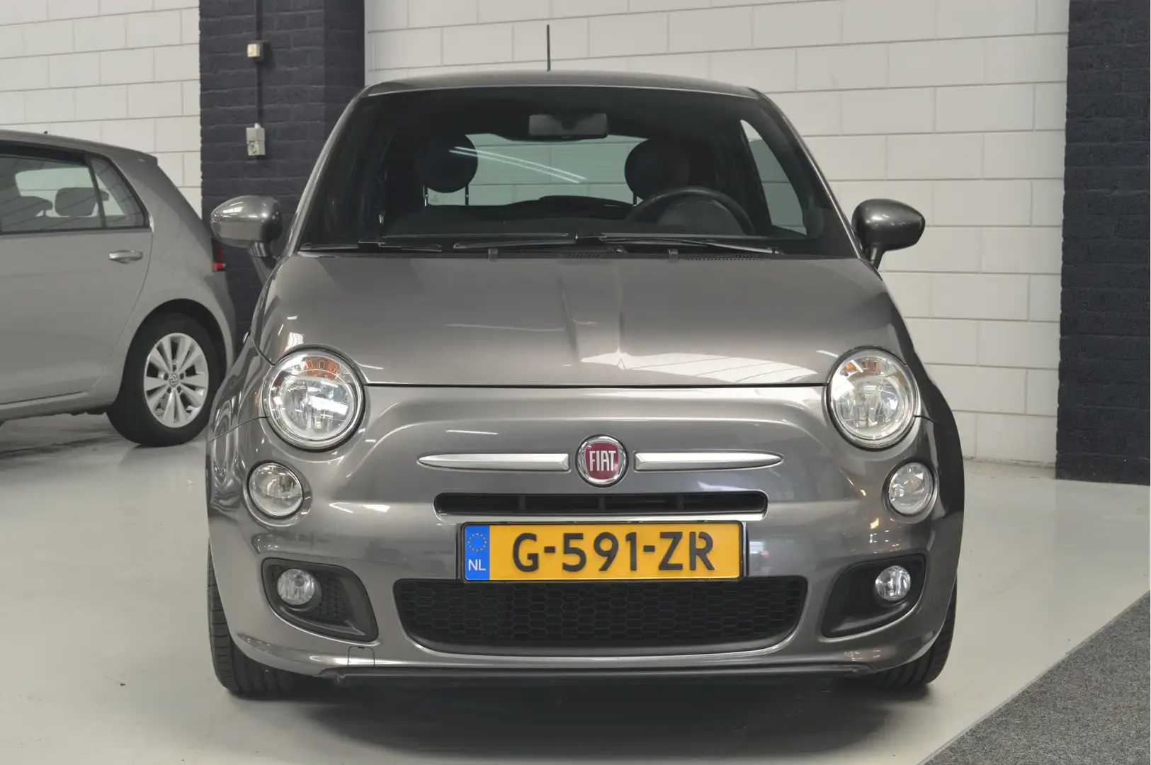 Fiat 500 1.2 500S // AIRCO // BLEU&ME // Gris - 2